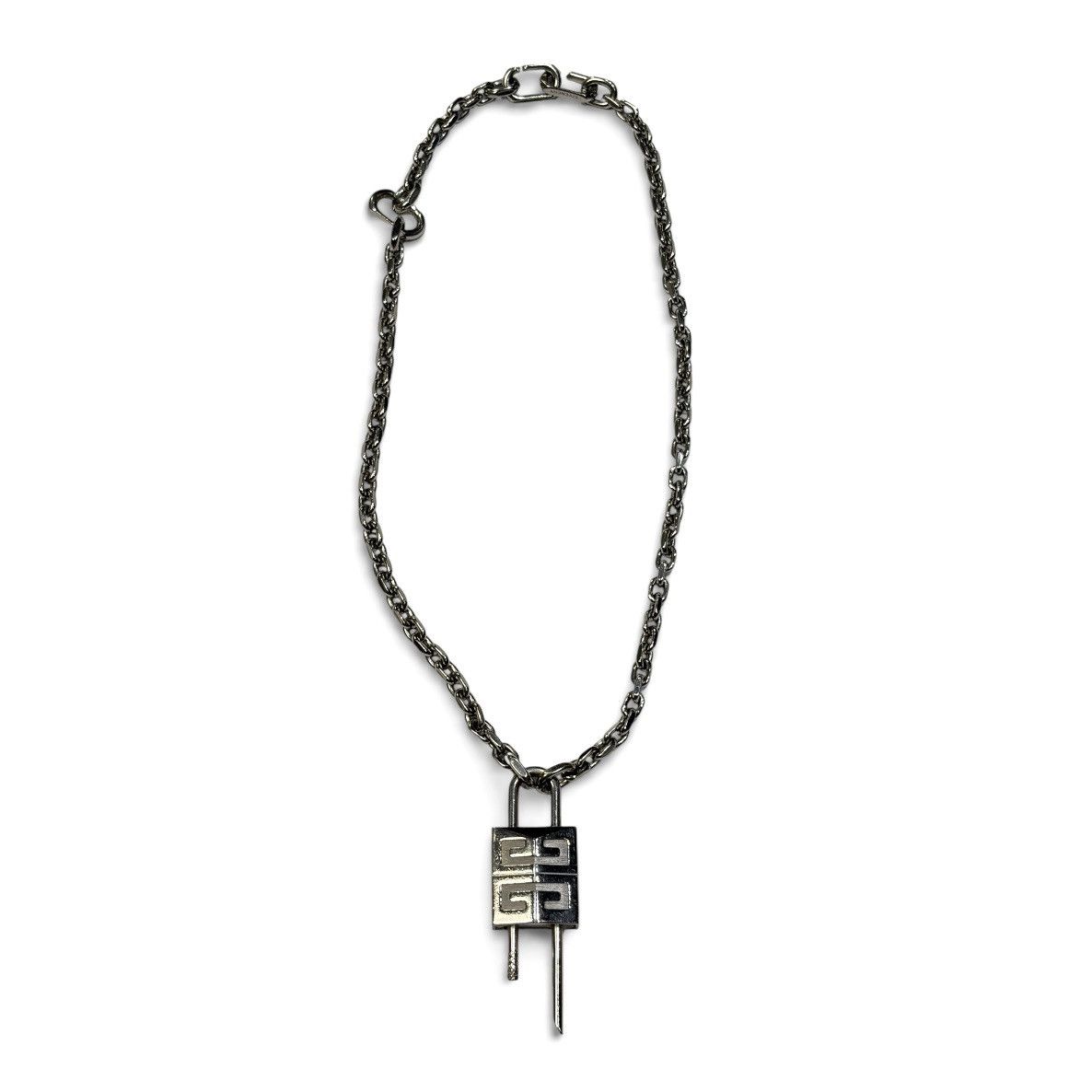 Givenchy GIVENCHY 4G Padlock Chain Necklace Size ONE SIZE - 1 Thumbnail