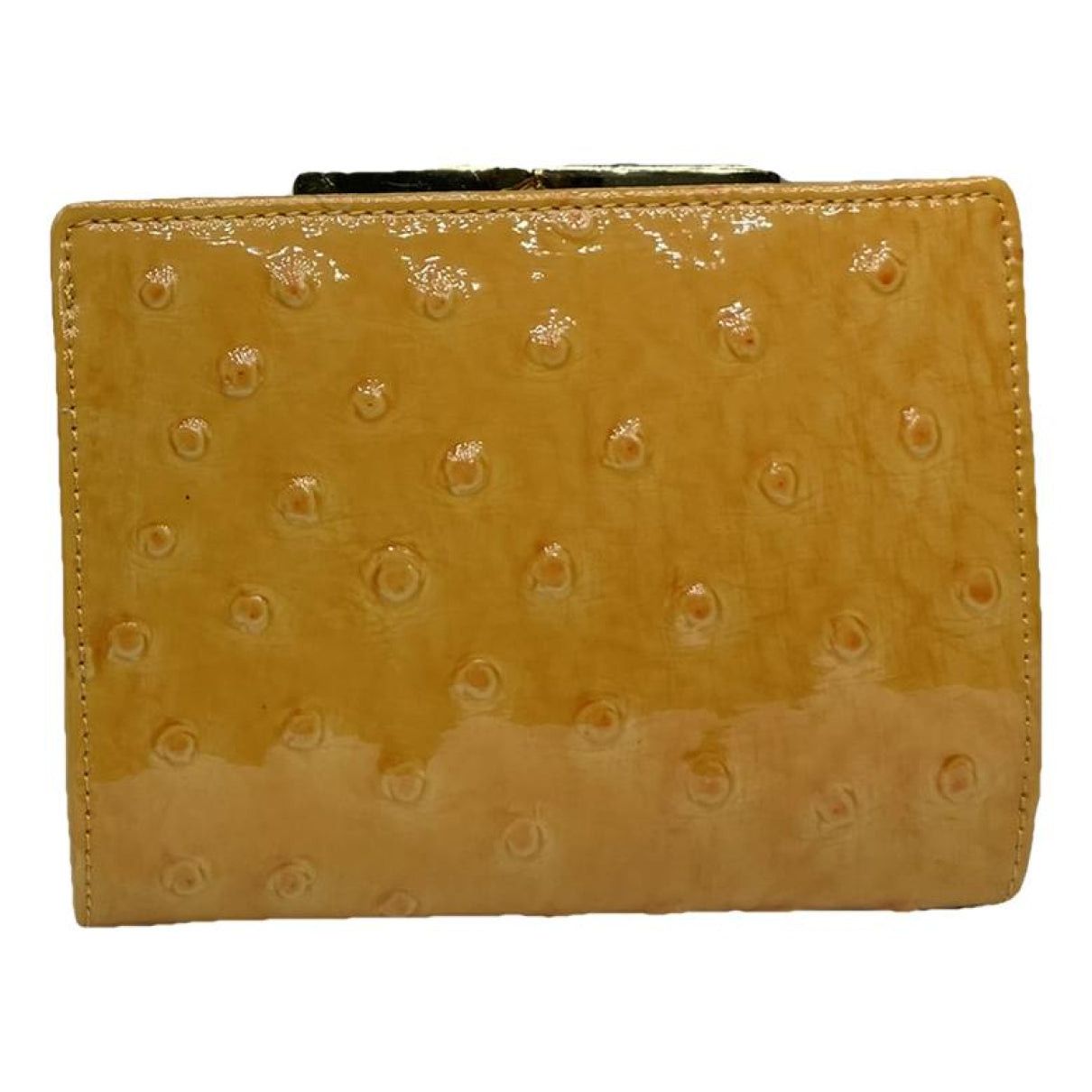 Kansai Yamamoto Yellow Patent Leather Wallet Size ONE SIZE - 1 Thumbnail