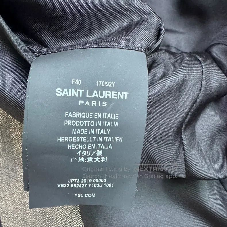 Saint Laurent Paris Saint Laurent Paris jacket Size S / US 4 / IT 40 - 6 Thumbnail