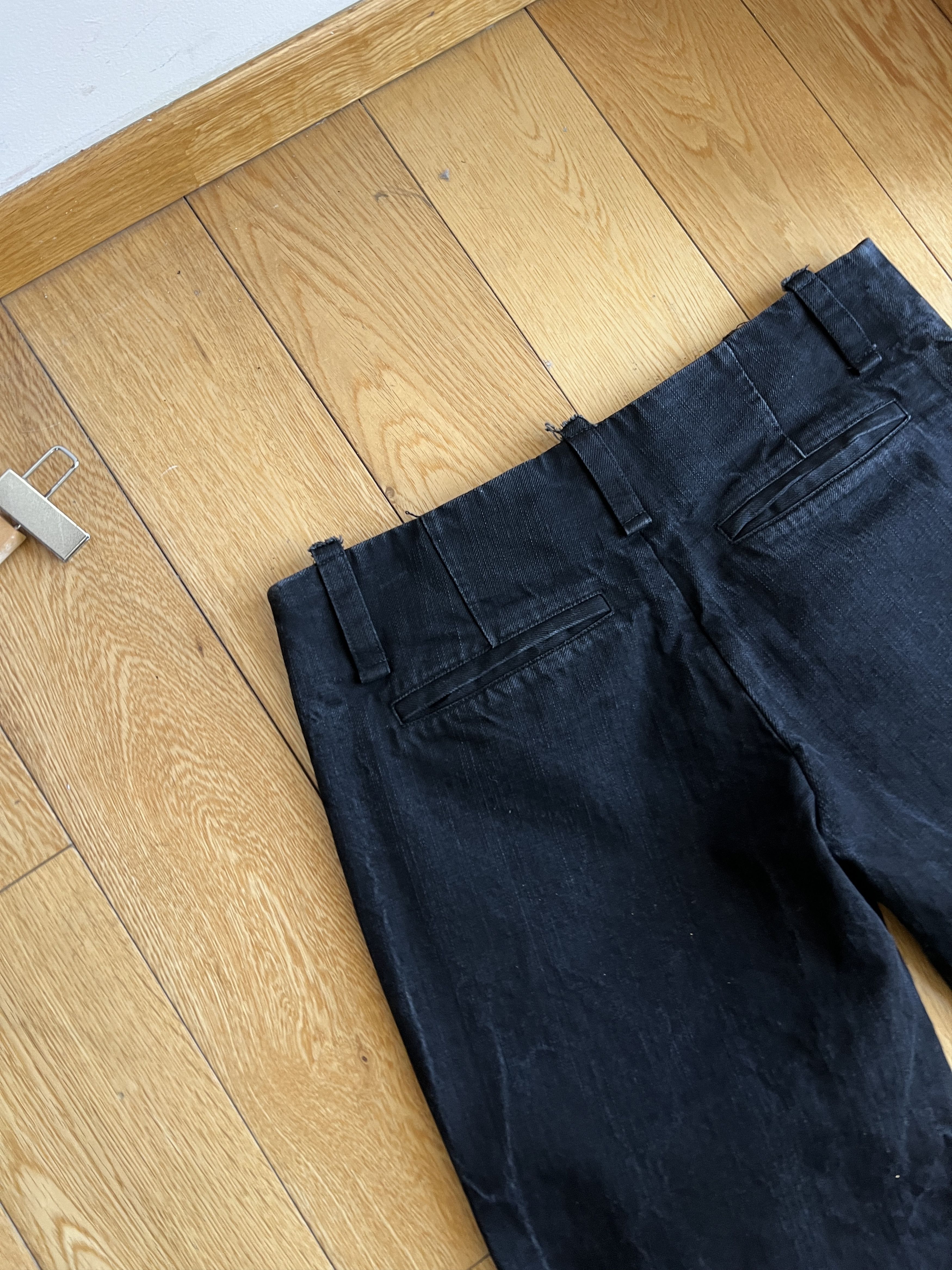 Other WASHED FLARED BIKER PANTS Size US 31 - 15 Thumbnail