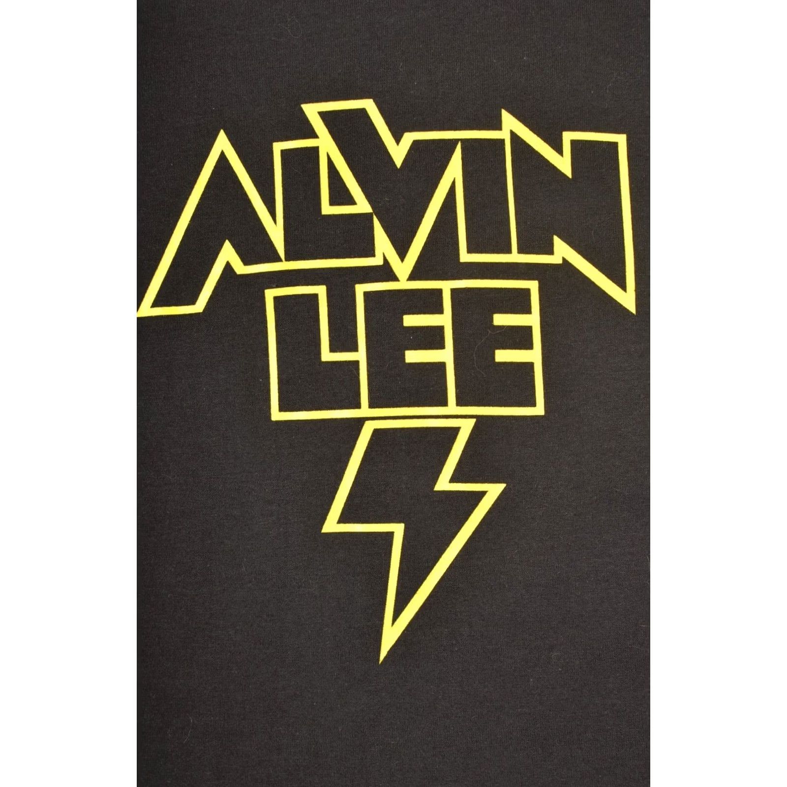 Fruit Of The Loom VINTAGE Fruit of the Loom Alvin Lee UK Tour 2004 T-Shirt Tee Size L Black Mens Shirt Size US L / EU 52-54 / 3 - 2 Thumbnail