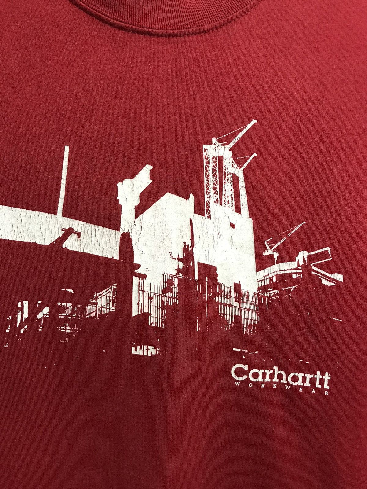 Carhartt Vintage Carhartt workwear streetwear tee Size US M / EU 48-50 / 2 - 3 Thumbnail