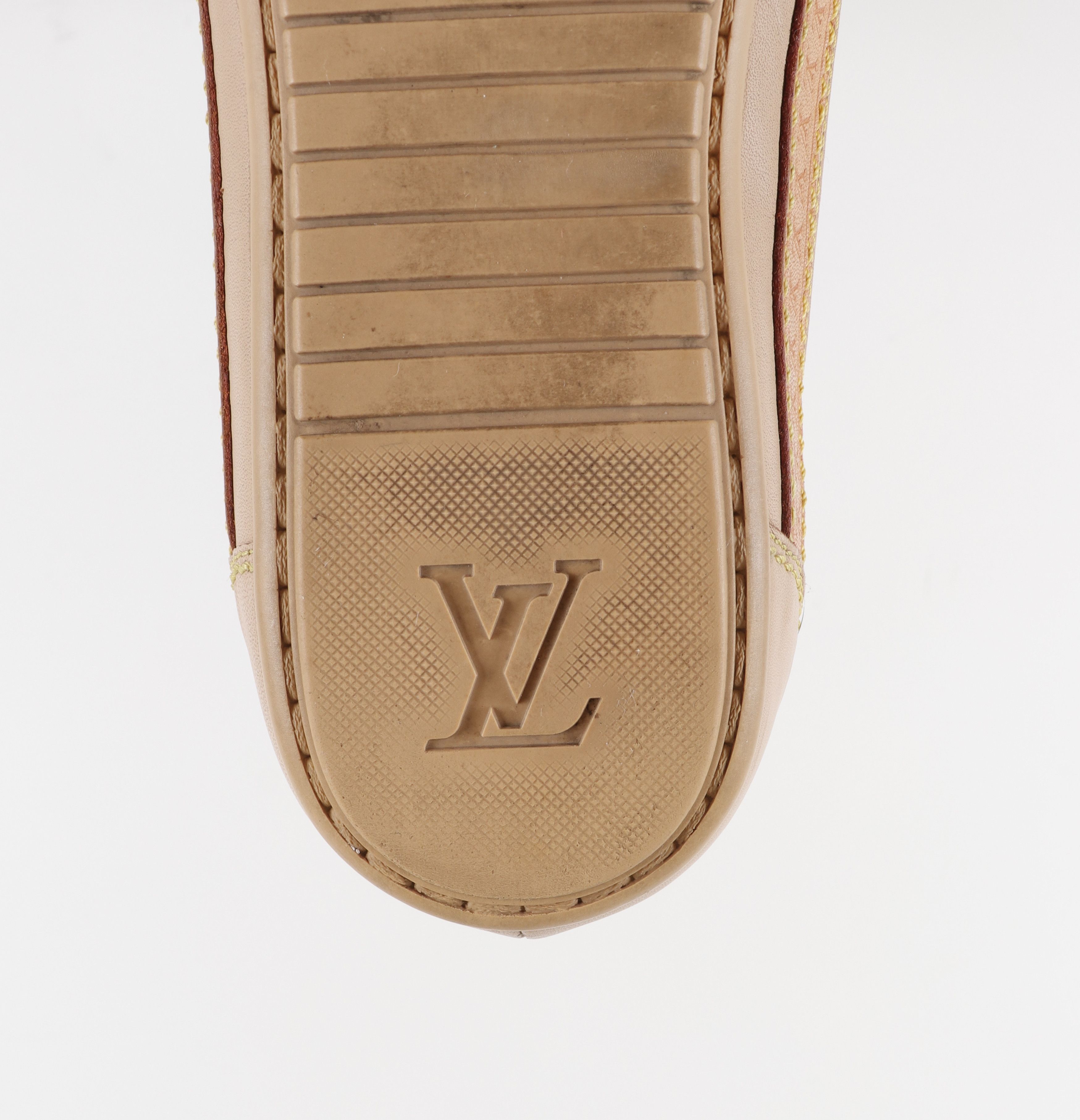Louis Vuitton Louis Vuitton Leather Brown Monogram Sneakers Size US 6 / IT 36 - 11 Thumbnail