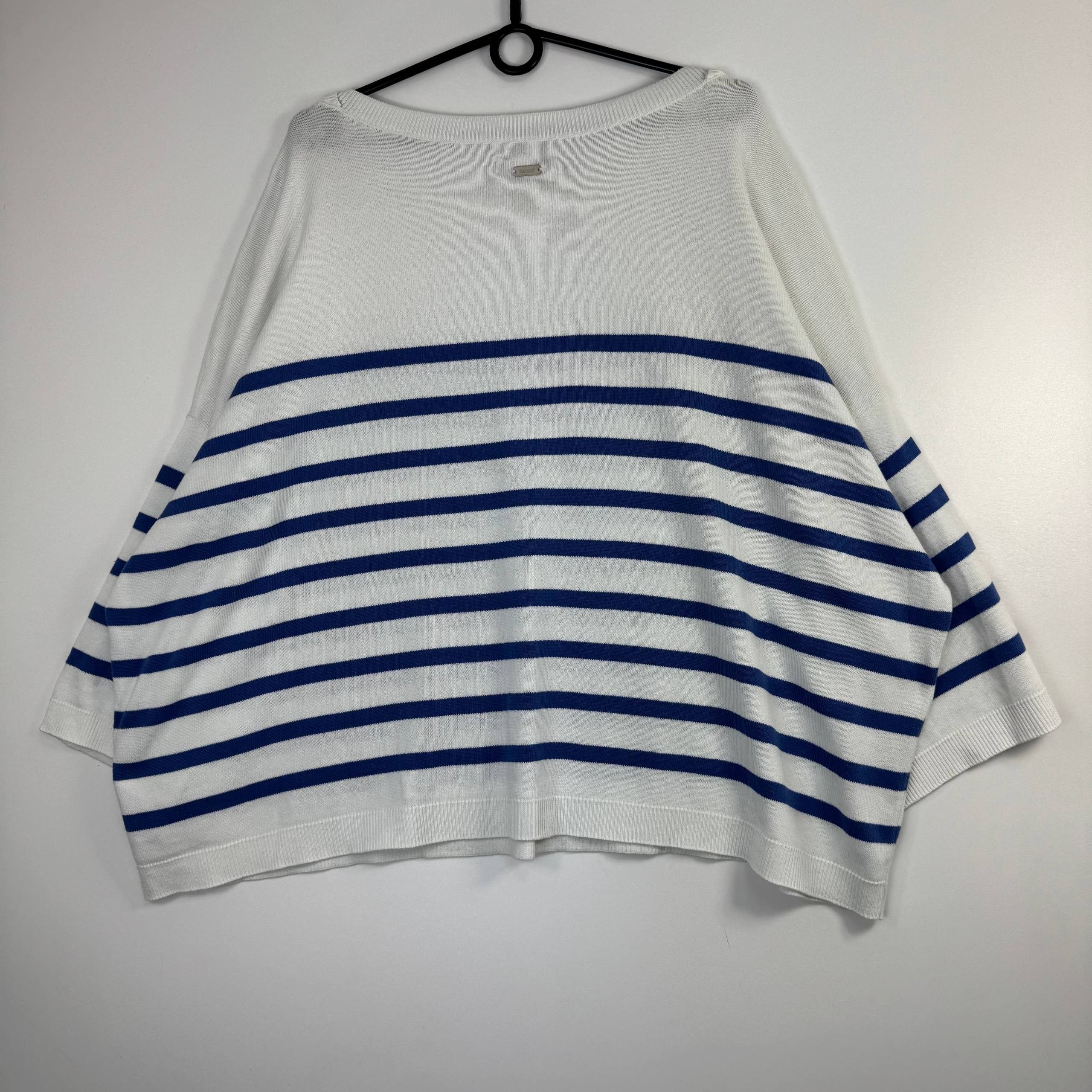 Barbour Barbour Modern Heritage Striped Cotton Knit Sweater UK 18 Size L / US 10 / IT 46 - 6 Thumbnail