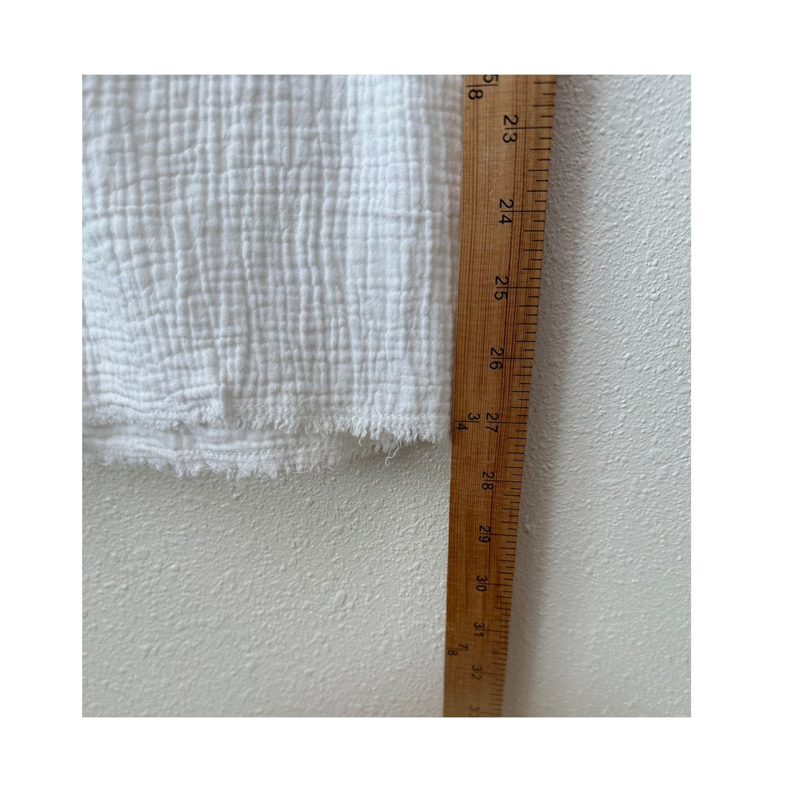 Rails Rails Leon White Gauze Wide Leg Pants Elastic Waist US S Size 25" / US 0 / IT 36 - 15 Thumbnail