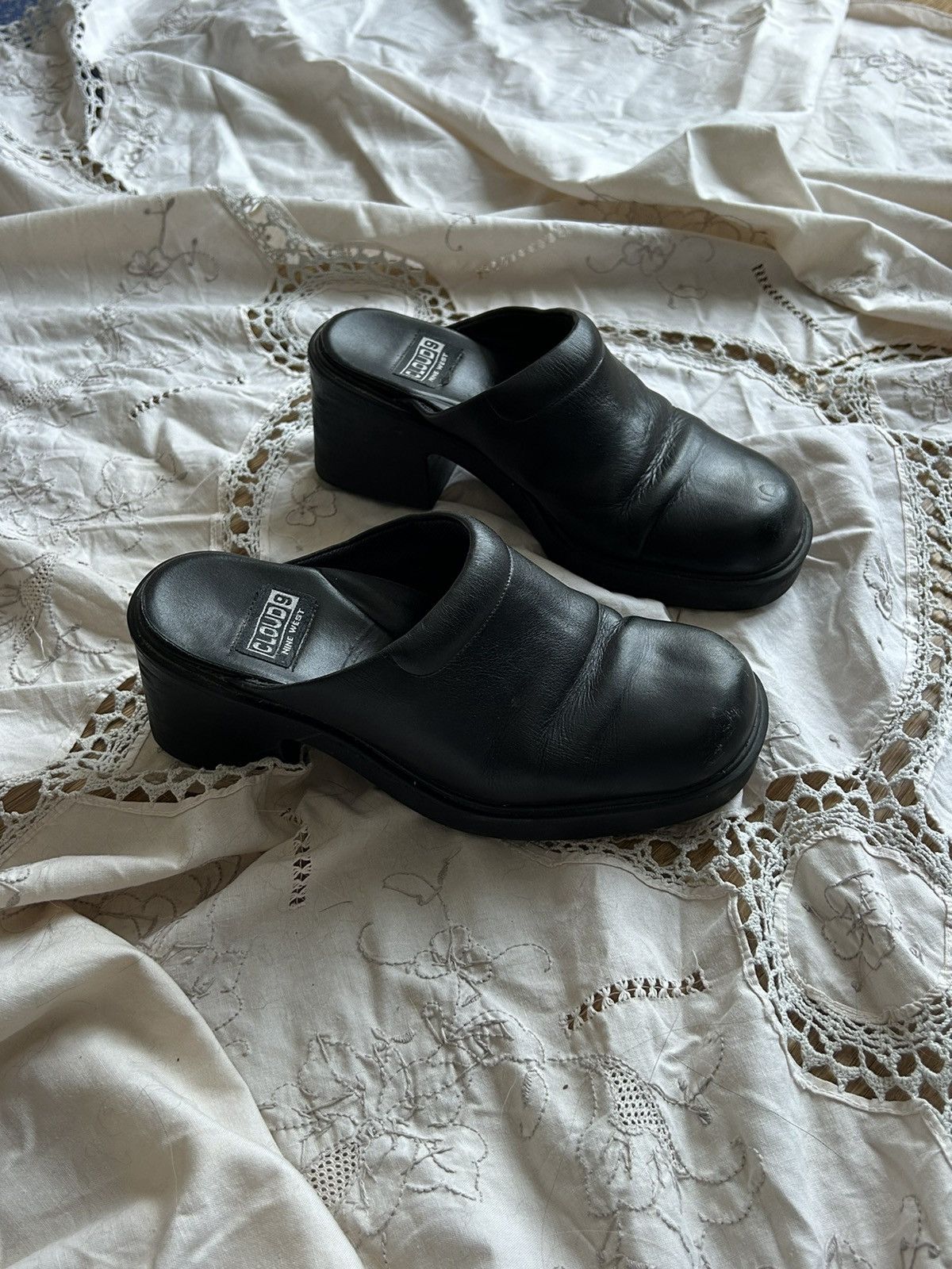 Nine West × Vintage Amazing Leather Heels Boots Nine West Vintage Y2K Size US 7 / IT 37 - 14 Thumbnail