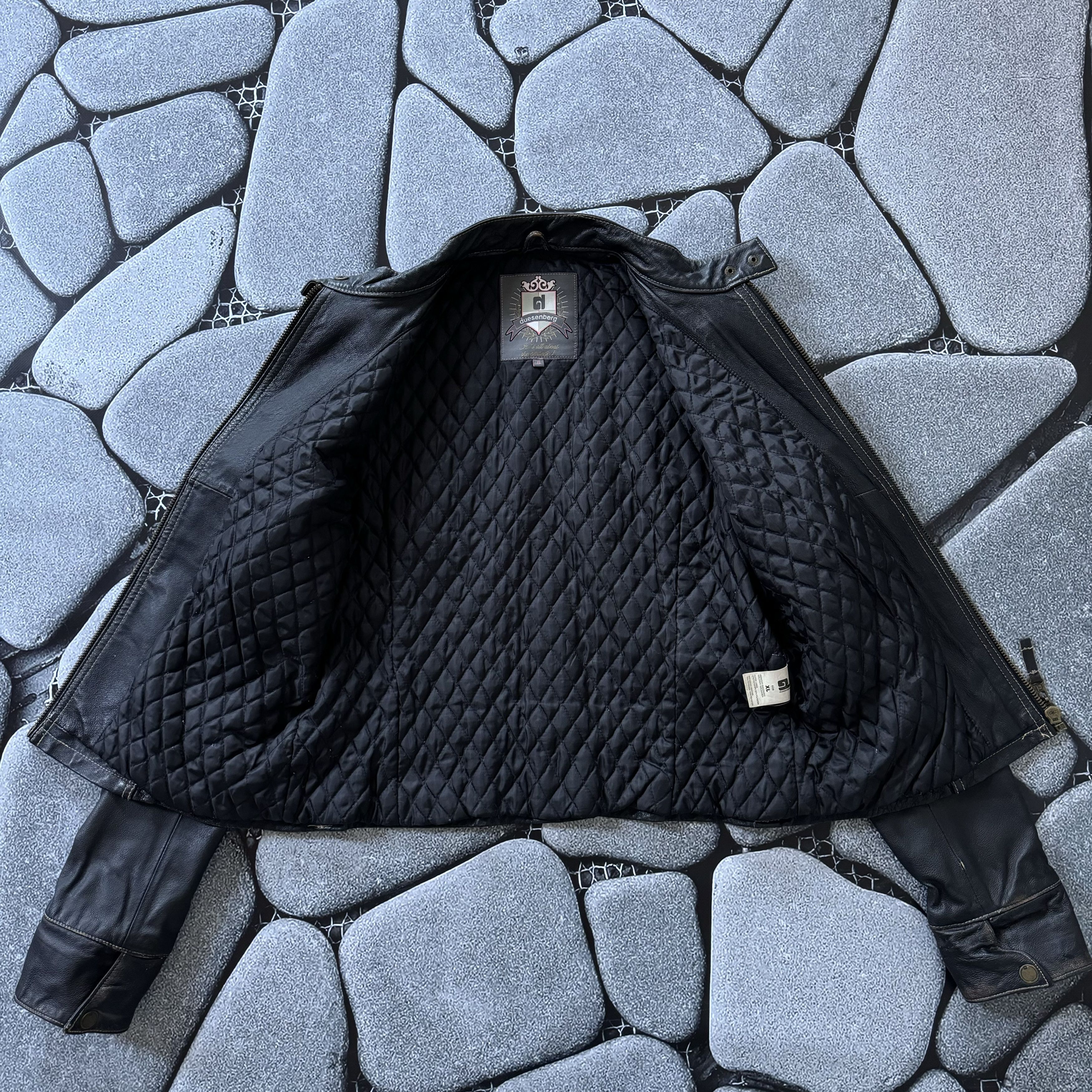 If Six Was Nine VINTAGE LEATHER BIKER JACKET AVIREX STYLE Y2K BOMBER 90S Size US S / EU 44-46 / 1 - 3 Thumbnail