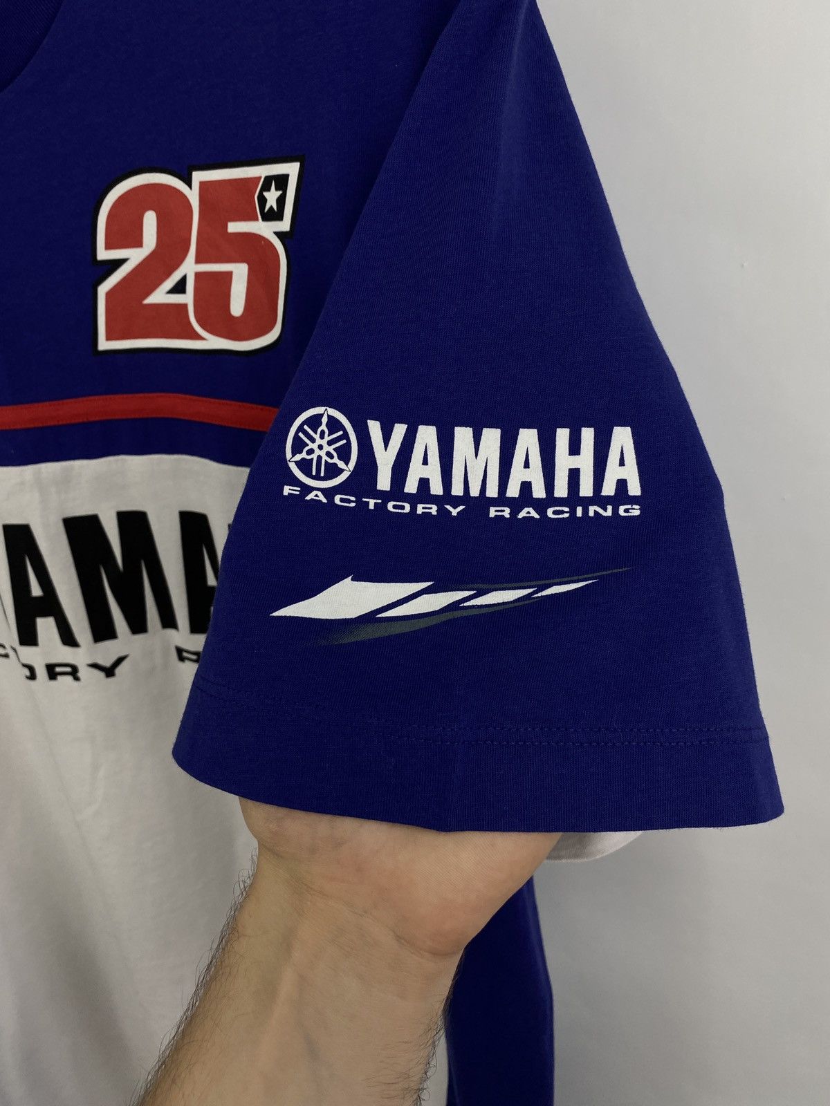 Yamaha Vintage Yamaha Factory Racing Maverick T-Shirt Rare Retro Size US M / EU 48-50 / 2 - 7 Thumbnail