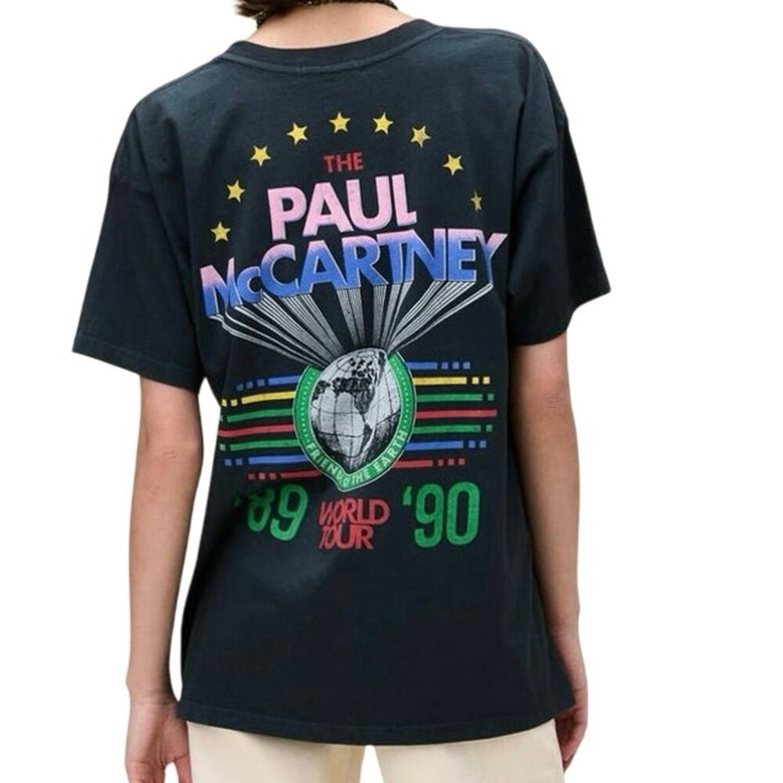 Daydreamer DAYDREAMER Paul McCartney World Tour 89-90 Merch Tee New Size M / US 6-8 / IT 42-44 - 5 Thumbnail