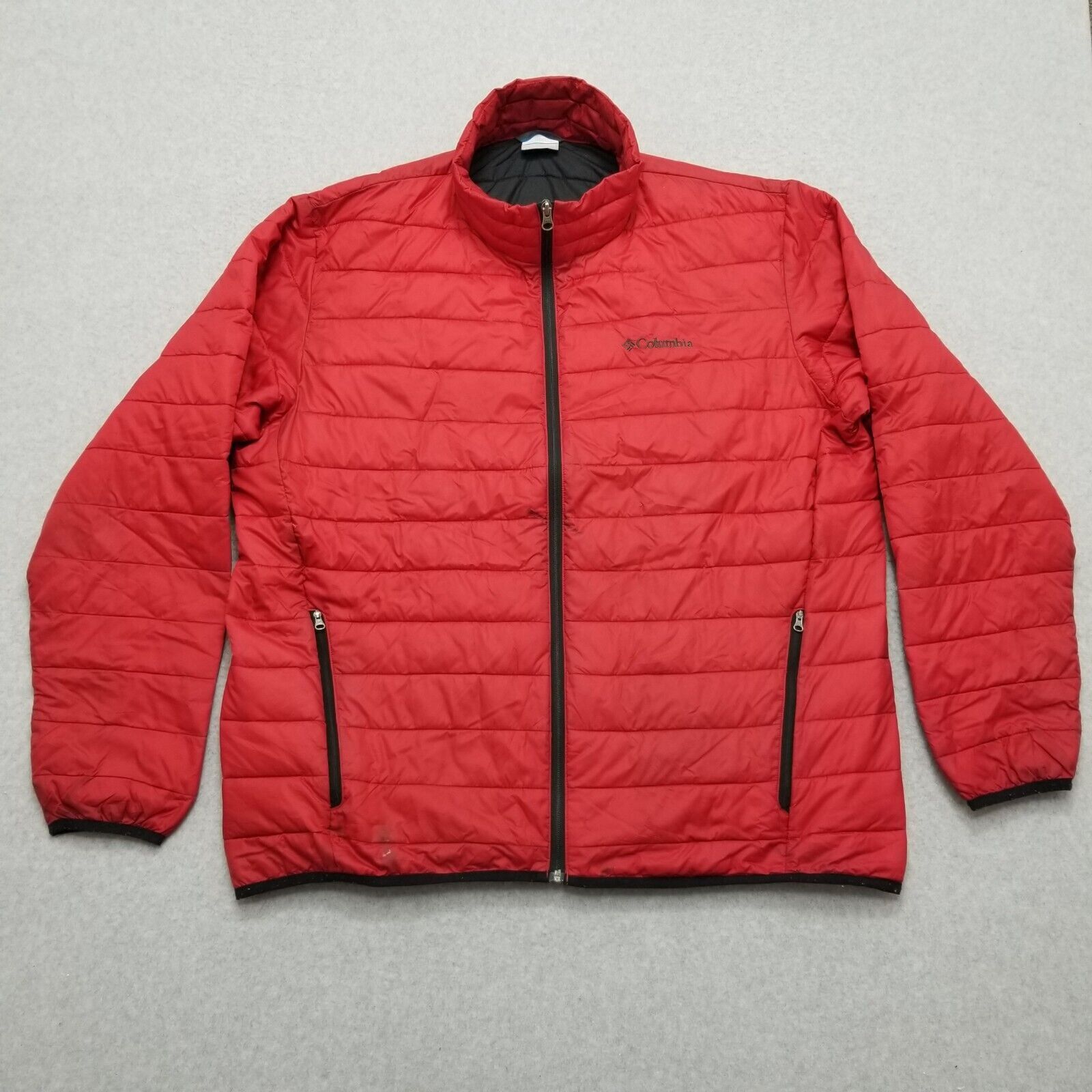 Columbia Columbia Puffer Jacket Womens XL Red Full Zip Lightweight Size XL / US 12-14 / IT 48-50 - 1 Thumbnail