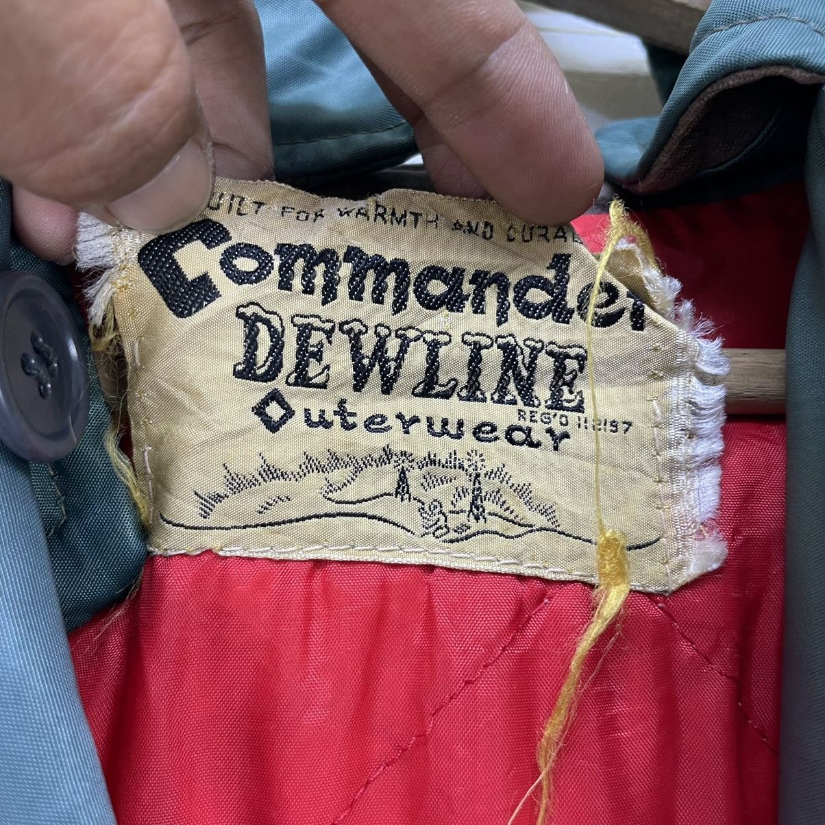 Vintage Vtg Commander Dewline 60s Built For Warmth And Curability Size US M / EU 48-50 / 2 - 6 Thumbnail