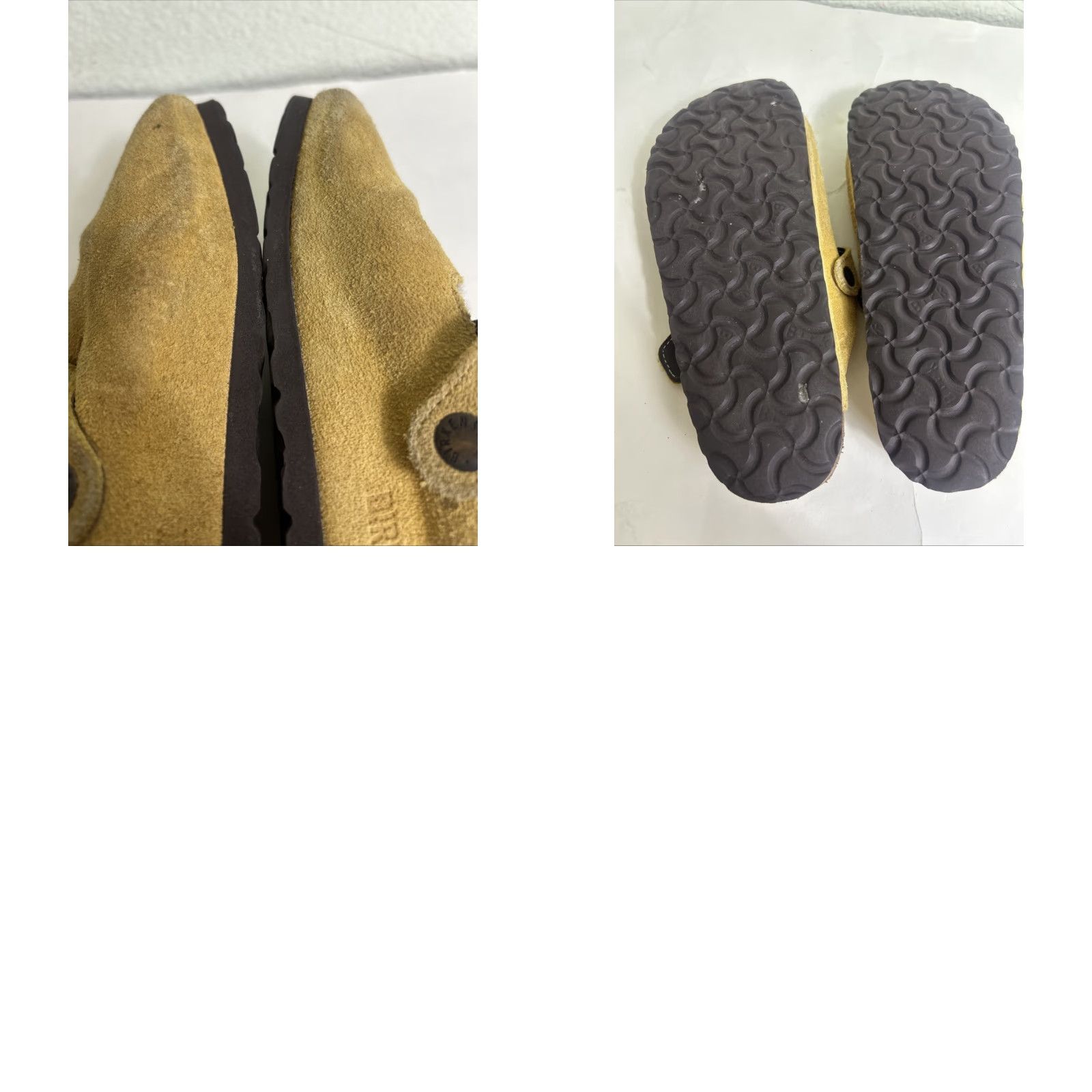 Birkenstock Birkenstock Boston Shearling Women Clog Suede Yellow Slip On 6 37 Sheepskin Size US 6 / IT 36 - 11 Thumbnail