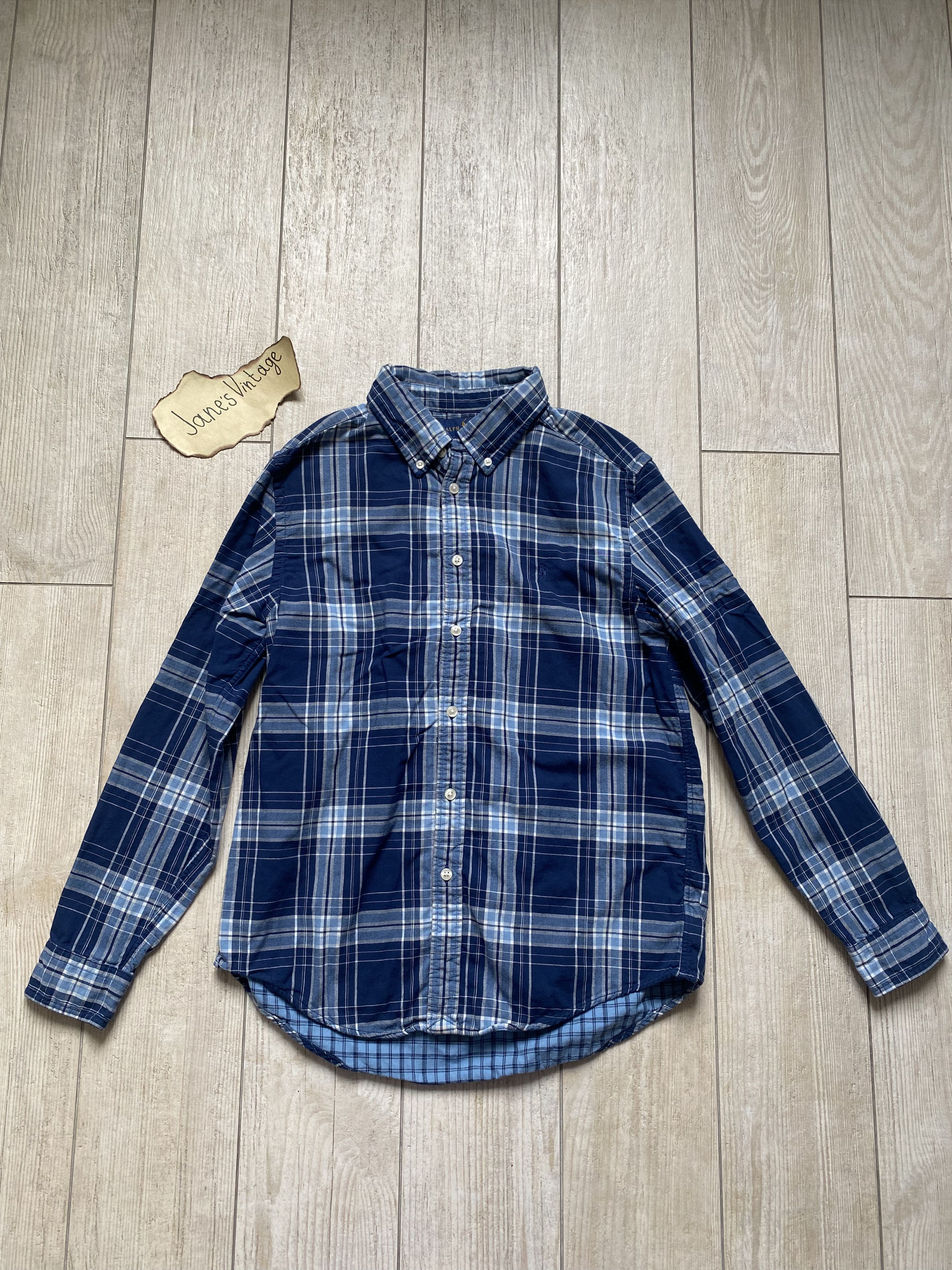 Polo Ralph Lauren Ralph Lauren Shirt – Blue & Light Blue Checkered, Size ~s Size US S / EU 44-46 / 1 - 1 Thumbnail