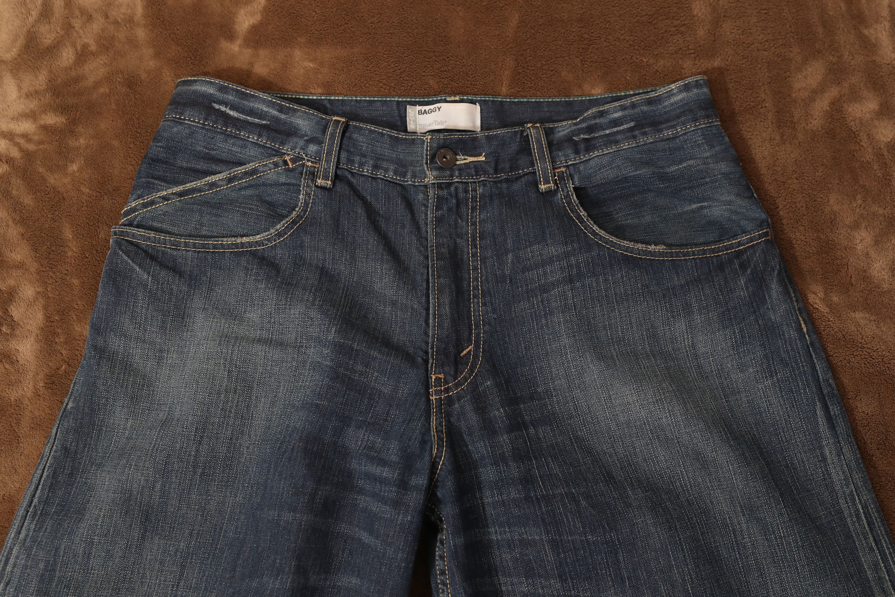 Levi's Levis Silvertab Baggy Jeans (33X30) Size US 32 / EU 48 - 3 Thumbnail