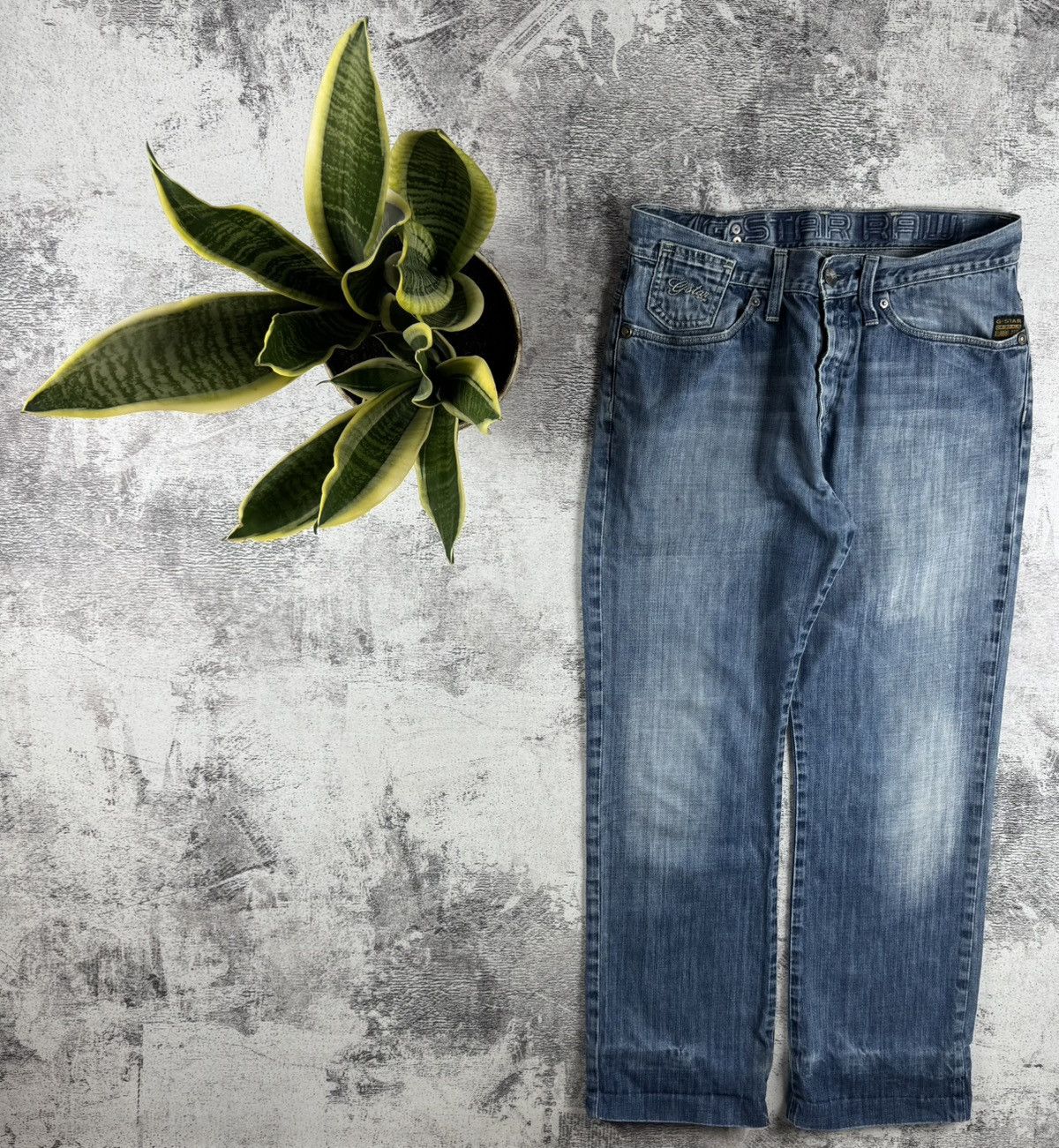 G-Star G-Star Denim Distressed W34/L34 Vintage Pants Trousers Jeans Size US 34 / EU 50 - 2 Thumbnail