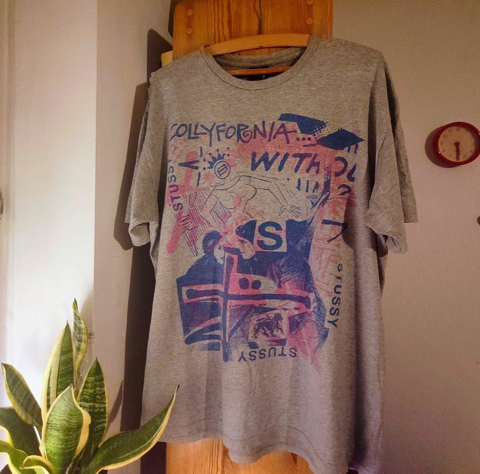 Stussy × Vintage VINTAGE STUSSY TEE Size US L / EU 52-54 / 3 - 1 Thumbnail