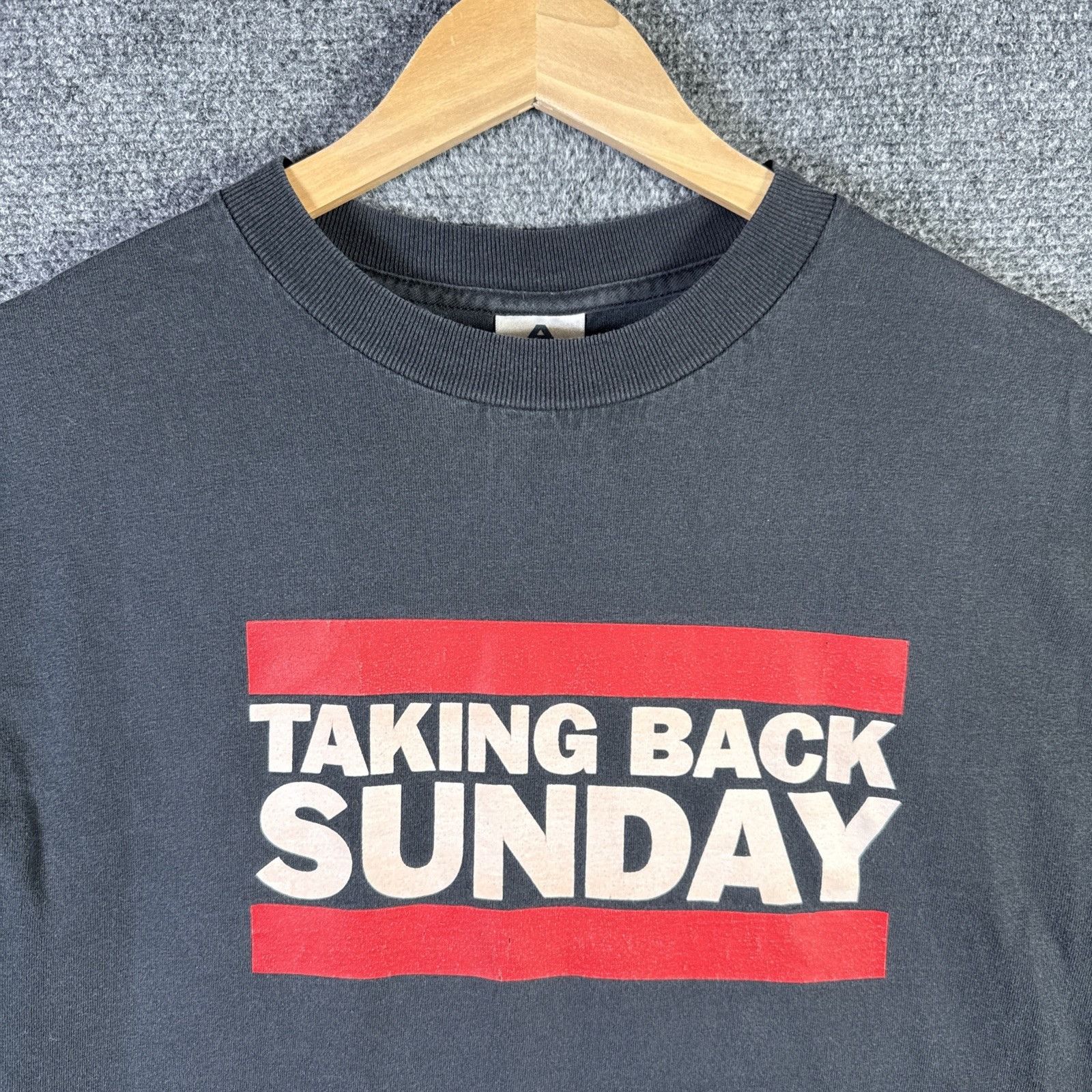 Rap Tees Vintage Taking Back Sunday Shirt Medium Black Y2K Run DMC Size US M / EU 48-50 / 2 - 2 Thumbnail