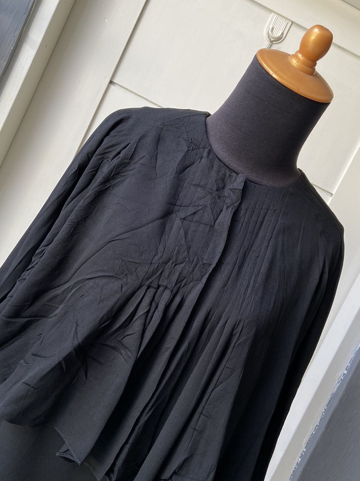 Lanvin LANVIN Black Midi Dress Size S / US 4 / IT 40 - 16 Thumbnail