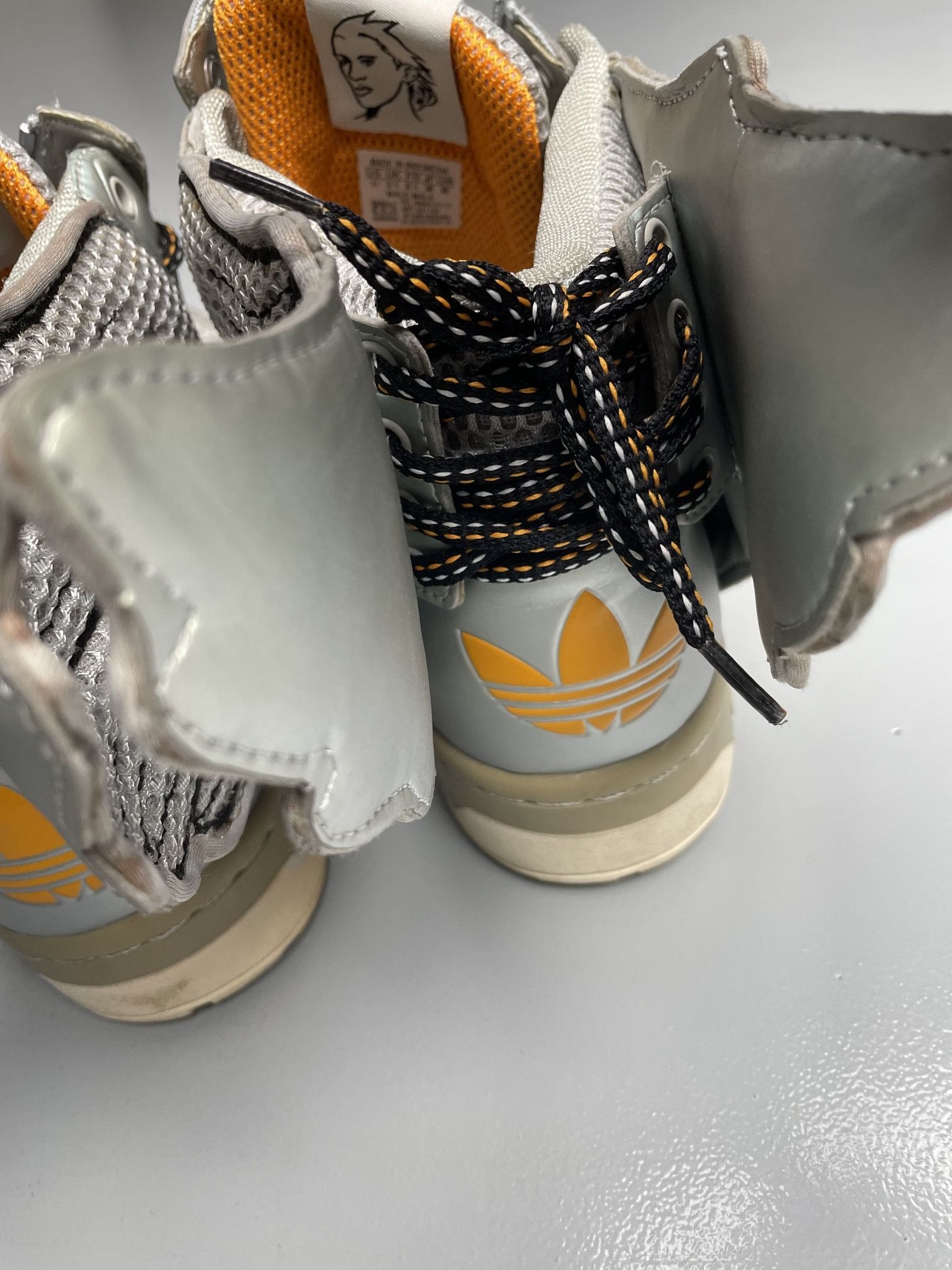 Adidas × Jeremy Scott adidas X Jeremy Scott 2012 JS Wings 2.0 Mesh Metallic Silver Size US 11 / EU 44 - 10 Thumbnail
