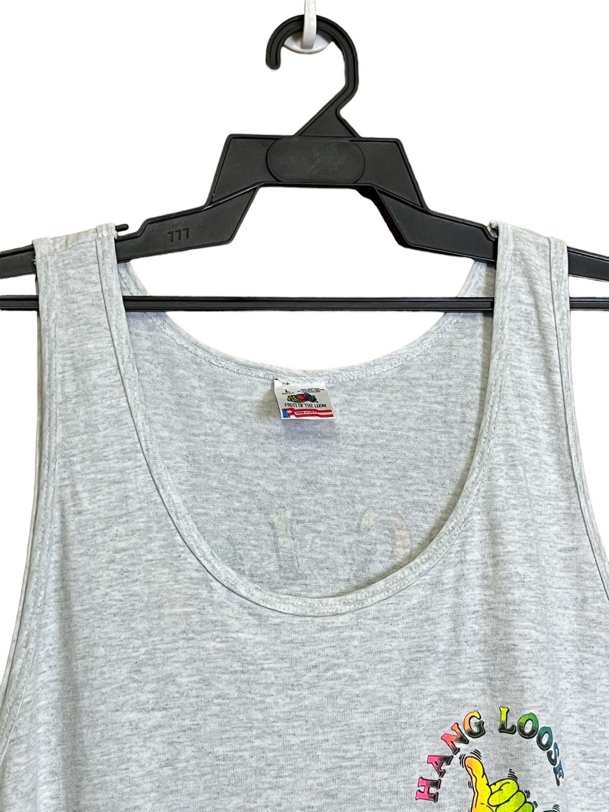 Vintage VINTAGE 90s HAWAII HANG LOOSE SLEEVELESS SHIRT Size US L / EU 52-54 / 3 - 6 Thumbnail