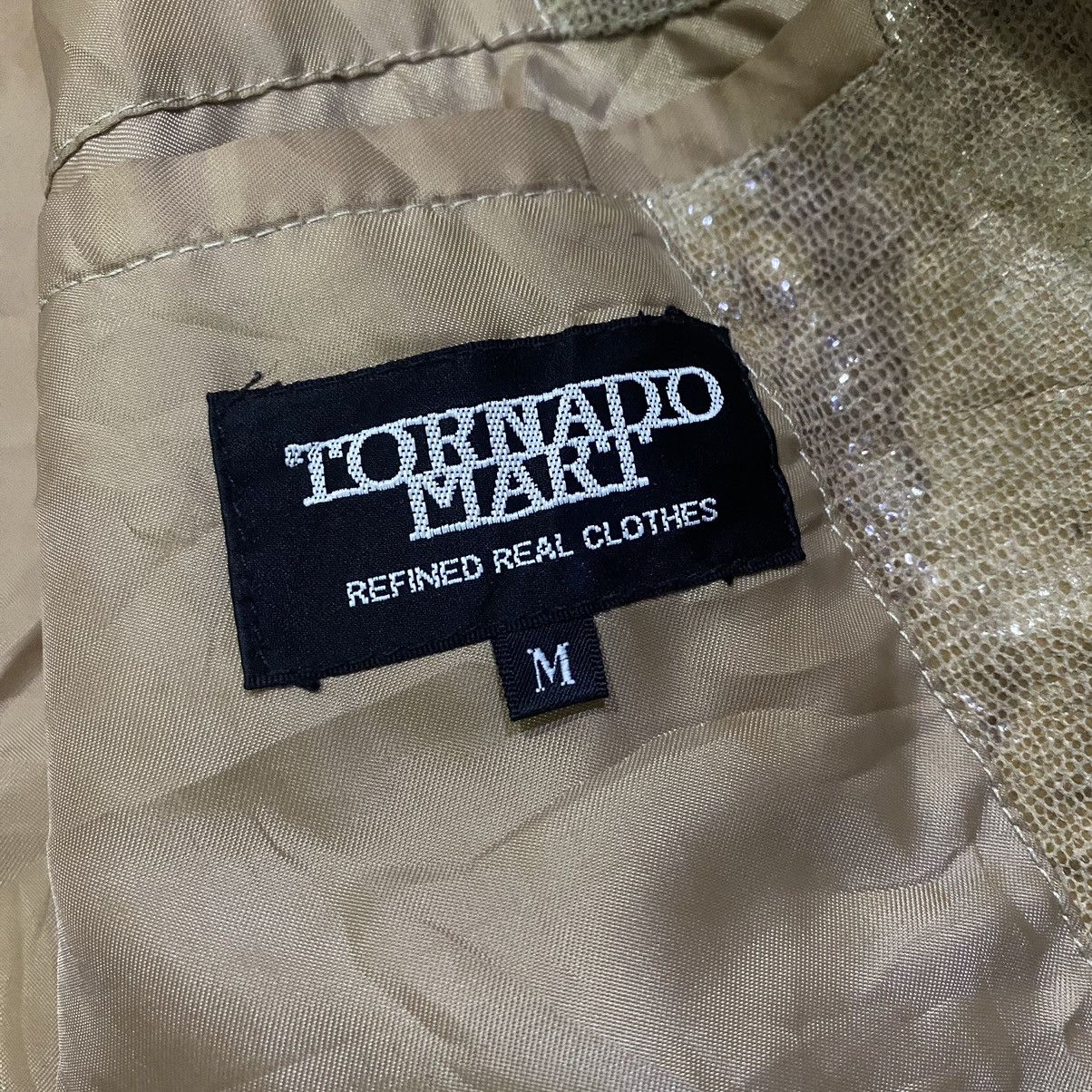 Tornado Mart ‼️LAST DROP‼️Tornado Mart Shiny Textured Zipper Leather Jacket Size US M / EU 48-50 / 2 - 15 Thumbnail
