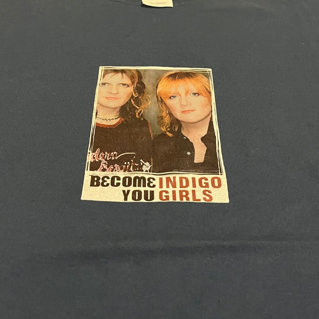 Band Tees VINTAGE Indigo Girls " Become You " Fall 2002 Tour T Shirt Size US L / EU 52-54 / 3 - 2 Thumbnail