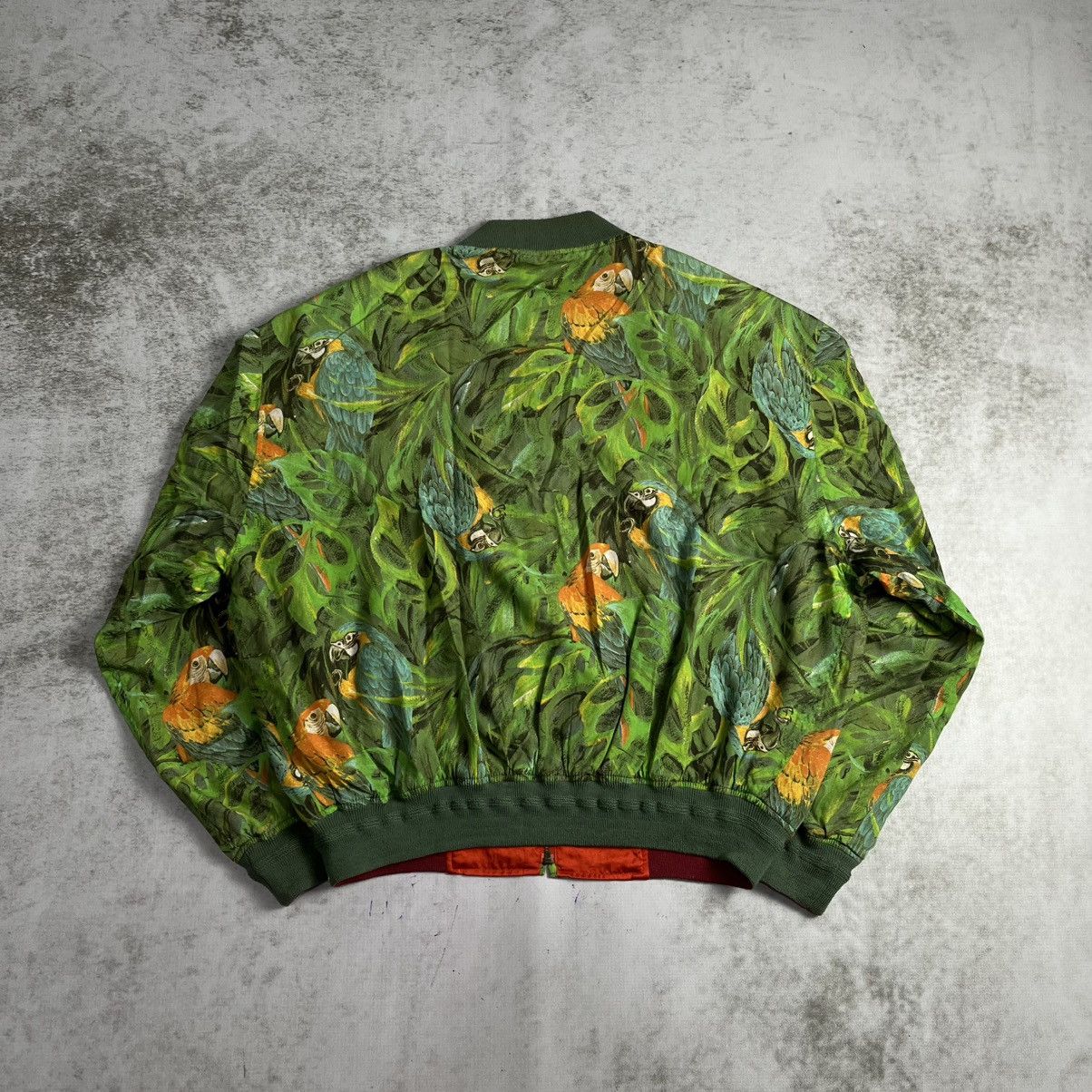 Issey Miyake × Japanese Brand × Tete Homme Vtg Tete Homme Reversible Bomber Jacket Size US M / EU 48-50 / 2 - 6 Thumbnail