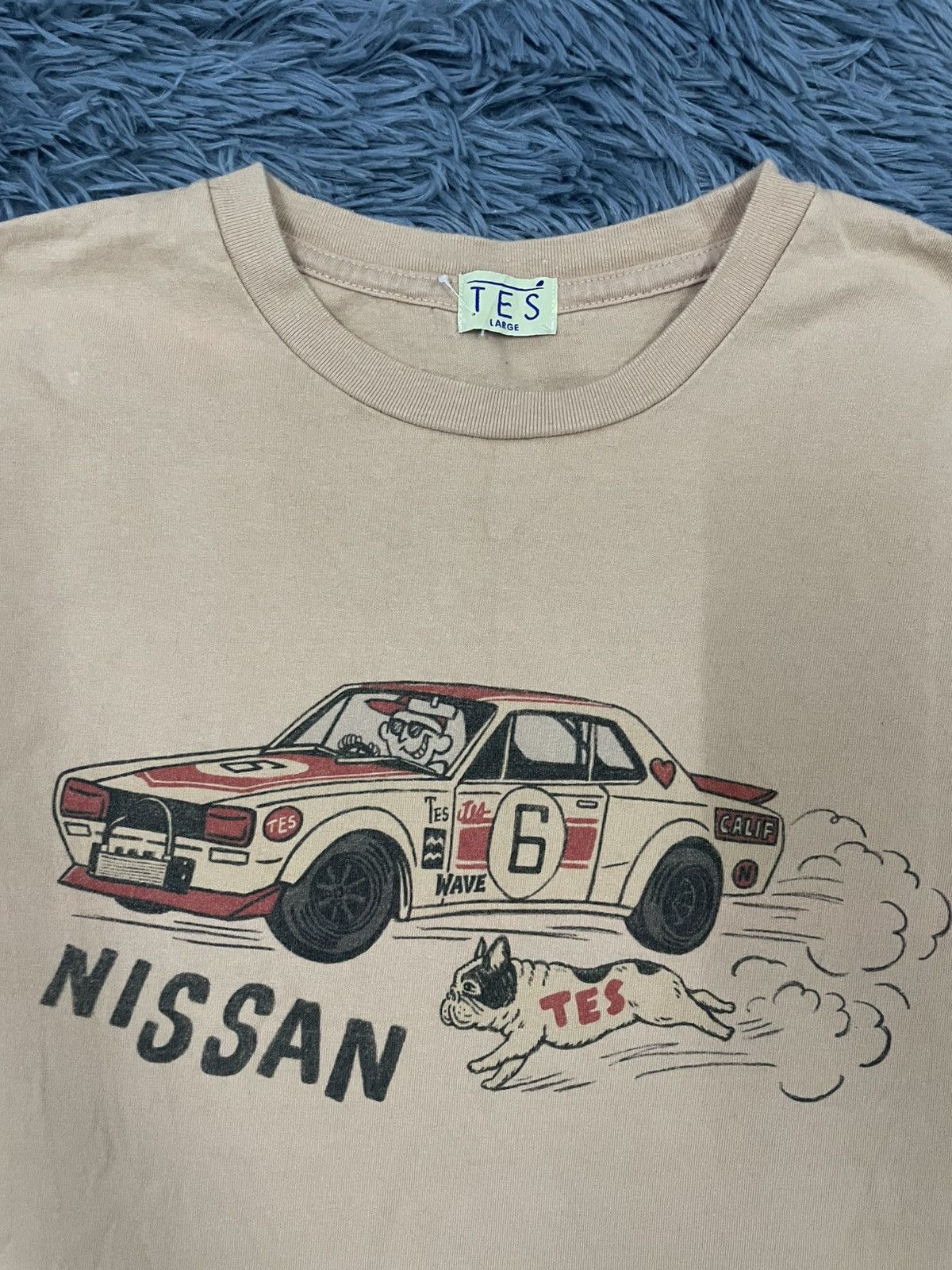 Japanese Brand × Vintage Y2K Nissan Tes Tee Size US L / EU 52-54 / 3 - 2 Thumbnail