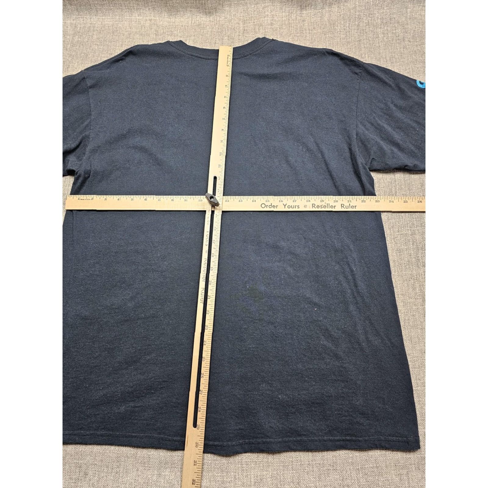 Anvil VINTAGE Kokopelli Shirt Mens XL Navy Blue Southwestern Graphic Tee Feather Size US XL / EU 56 / 4 - 6 Thumbnail