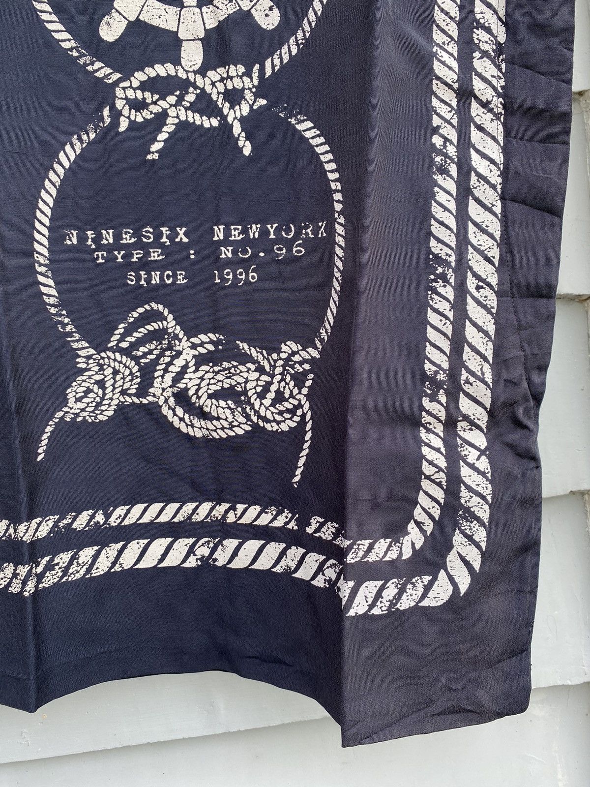Vintage Ninesix Ny 96 Sailor Rope Design Dress Japanese Style Size ONE SIZE - 7 Thumbnail