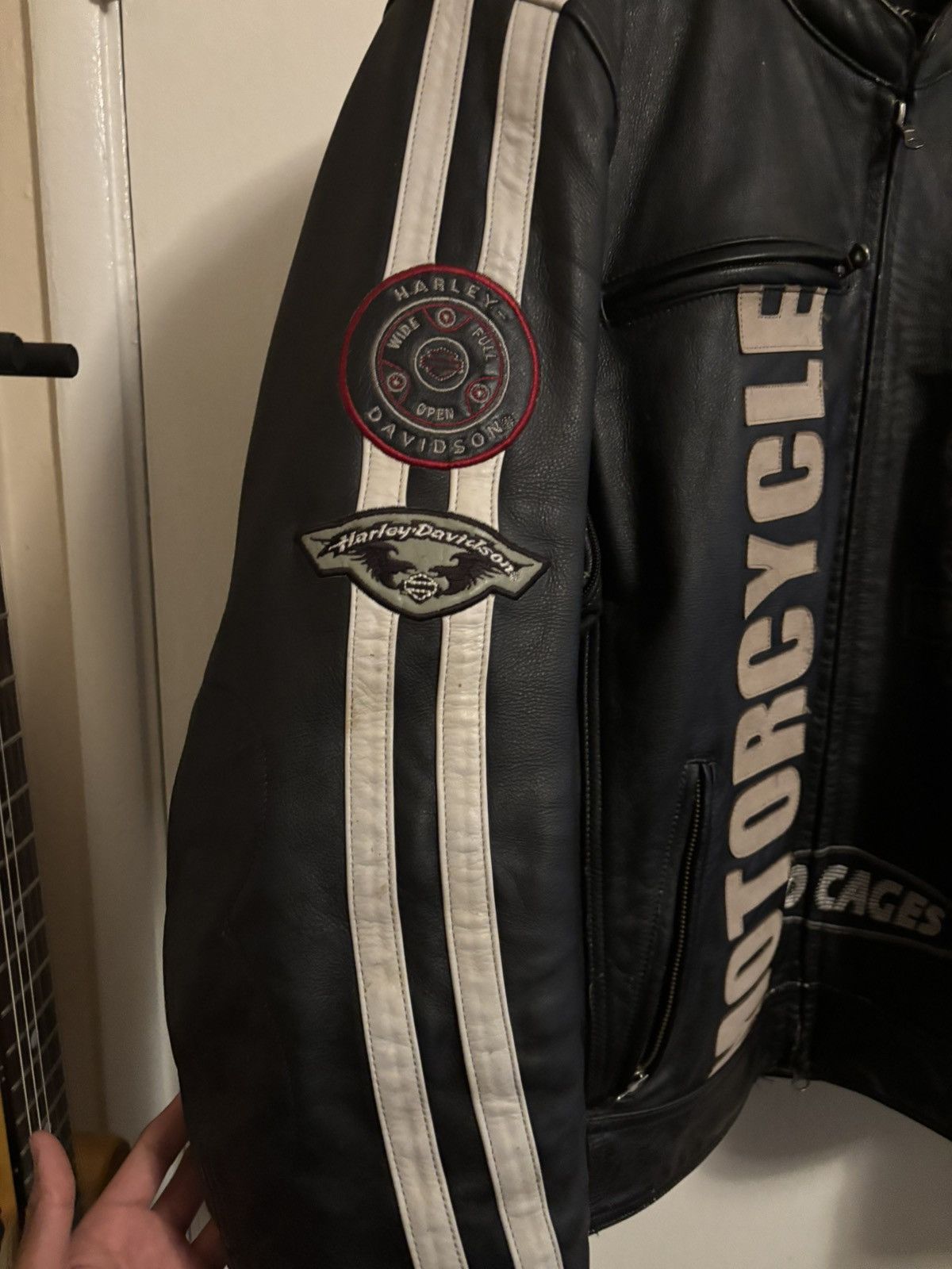 Harley Davidson Harley Davidson Leather Motorcycle Jacket Size US L / EU 52-54 / 3 - 4 Thumbnail