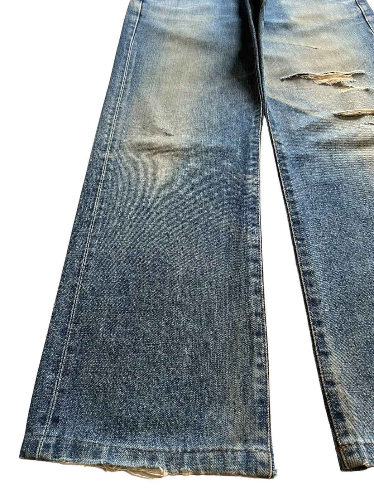 Edwin × Japanese Brand Vintage Japanese Edwin Mud Wash Distressed Baggy Jeans Size US 30 / EU 46 - 6 Thumbnail