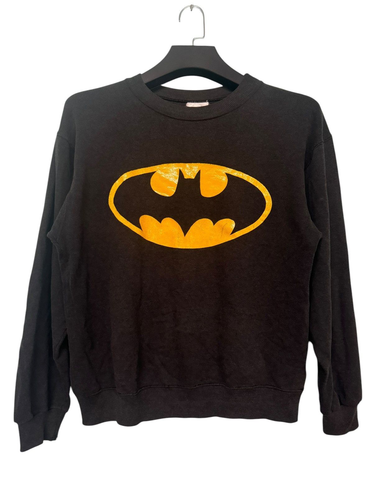 DC Comics 💥VINTAGE 80s BATMAN BIG LOGO HANES TAG Size US M / EU 48-50 / 2 - 1 Thumbnail