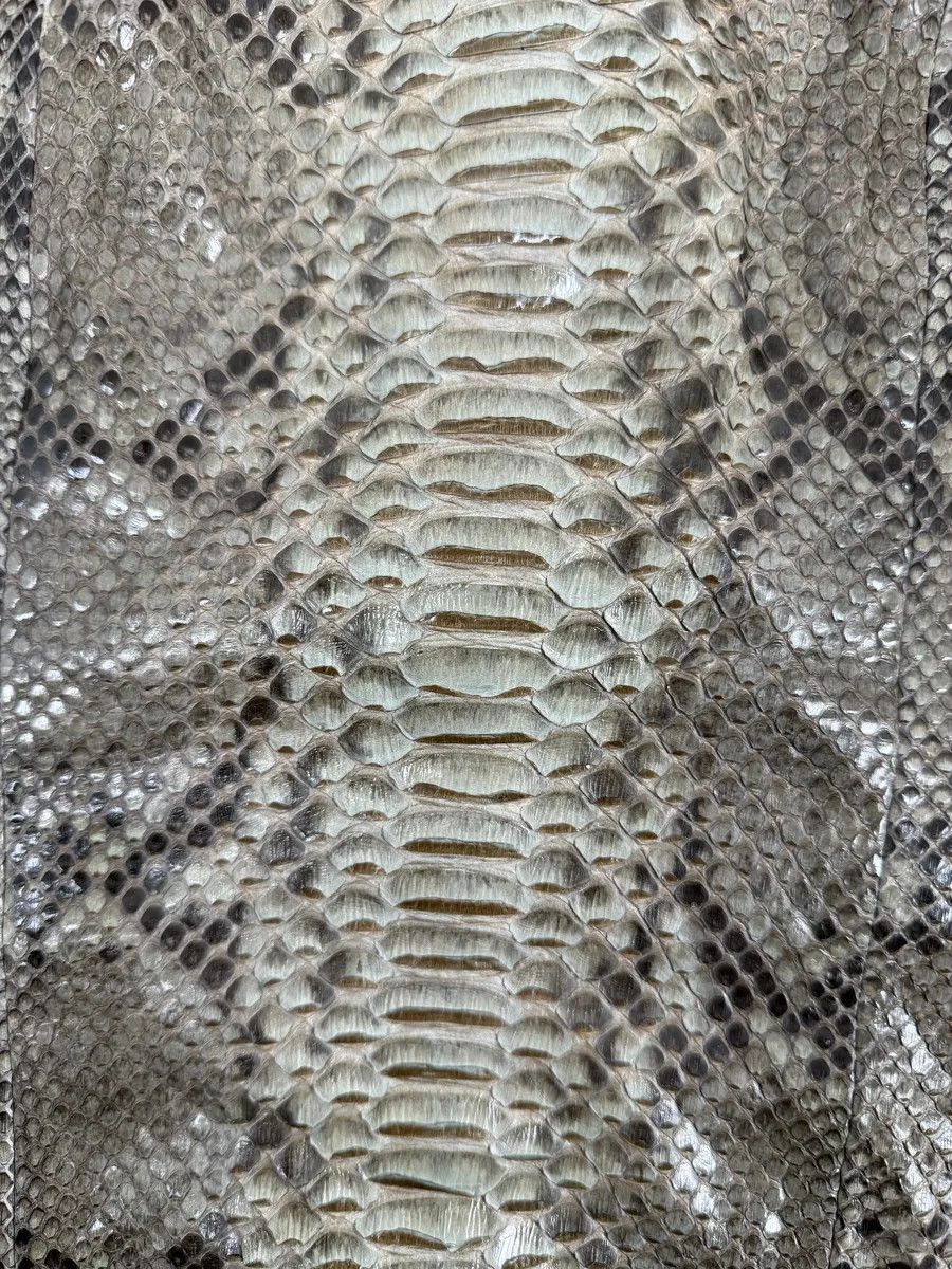 Gucci SS2009 Gucci Beige Python Leather Jacket by Frida Giannini Size S / US 4 / IT 40 - 8 Thumbnail