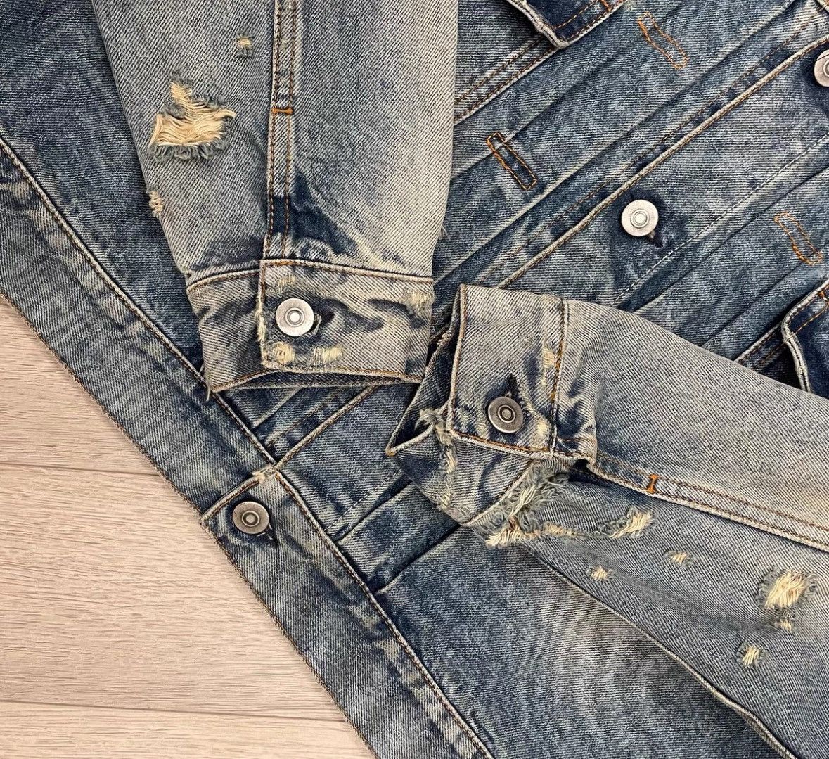 Maison Margiela Maison Margiela Denim jacket 2501-Nextarrow Size US S / EU 44-46 / 1 - 4 Thumbnail