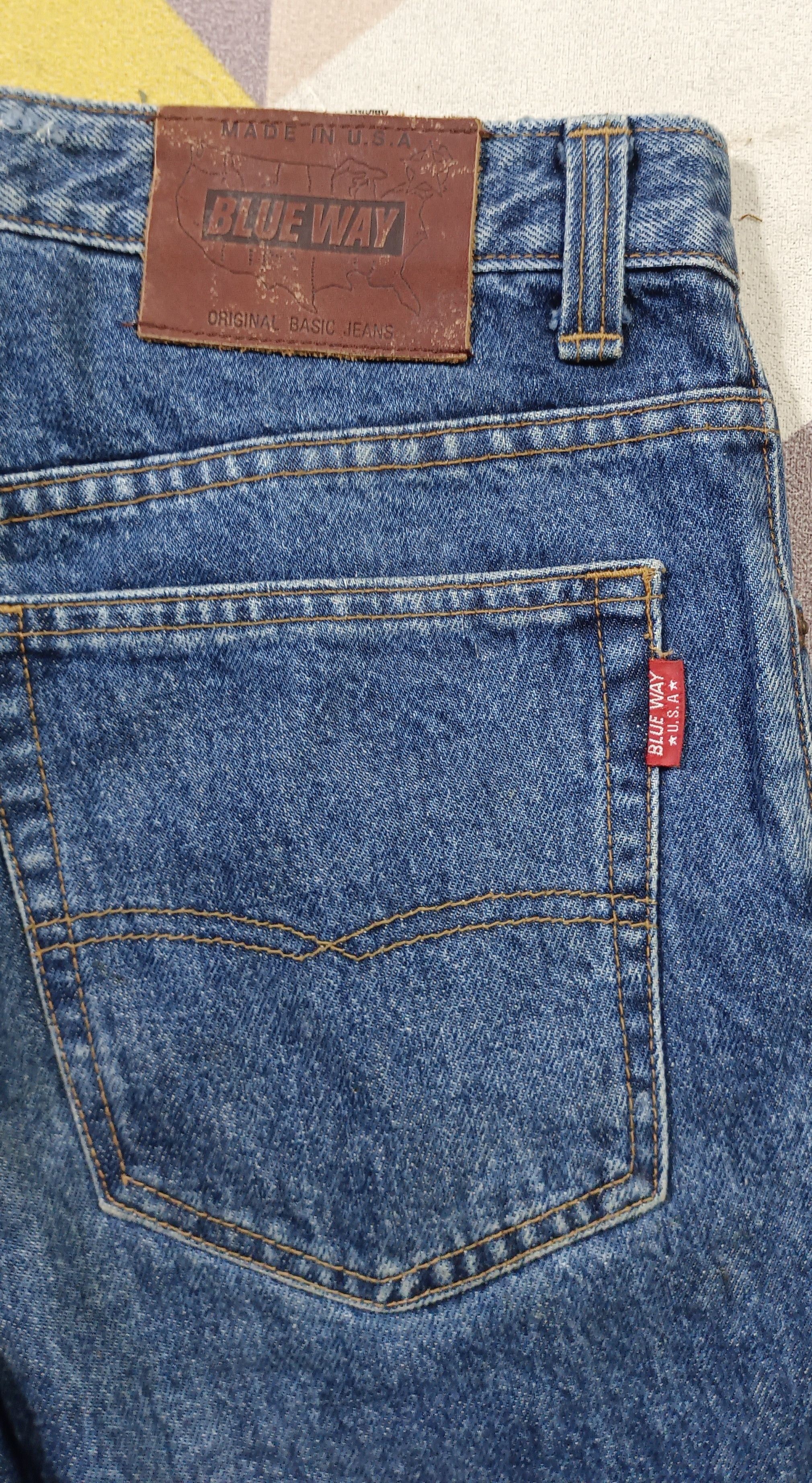 Japanese Brand Blue Way Saipan USA Jeans Size US 32 / EU 48 - 5 Thumbnail