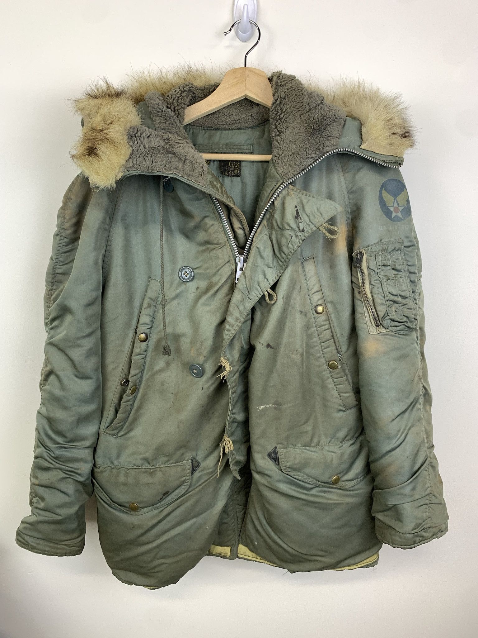 Air force snorkel parka deals