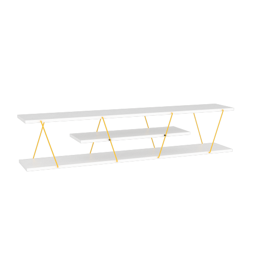 Designer × Homemade FurnisHome Store Tars Mid Century Modern Tv Stand 4 Shelves Size US L / EU 52-54 / 3 - 1 Thumbnail
