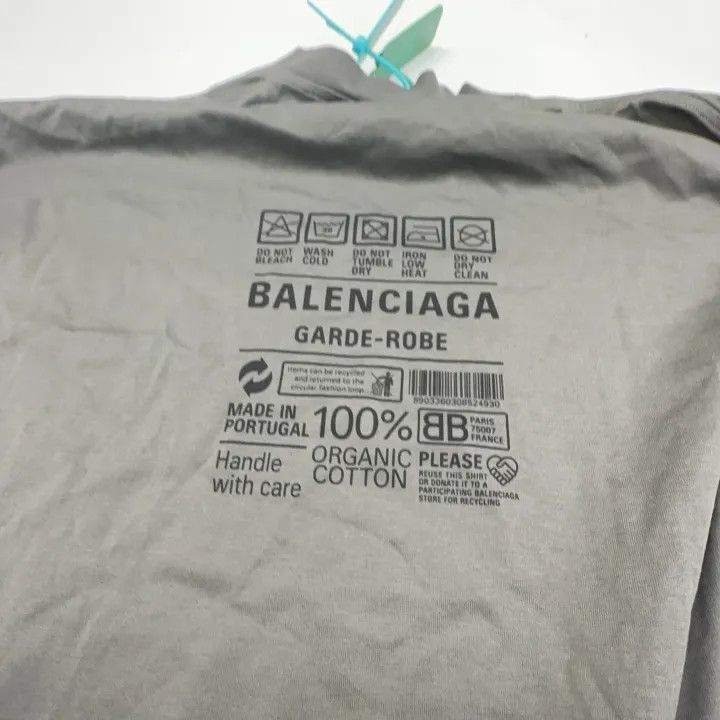 Balenciaga Balenciaga Balenciaga SS23 Graphic Cotton TShirt for Men - Size US M / EU 48-50 / 2 - 3 Thumbnail