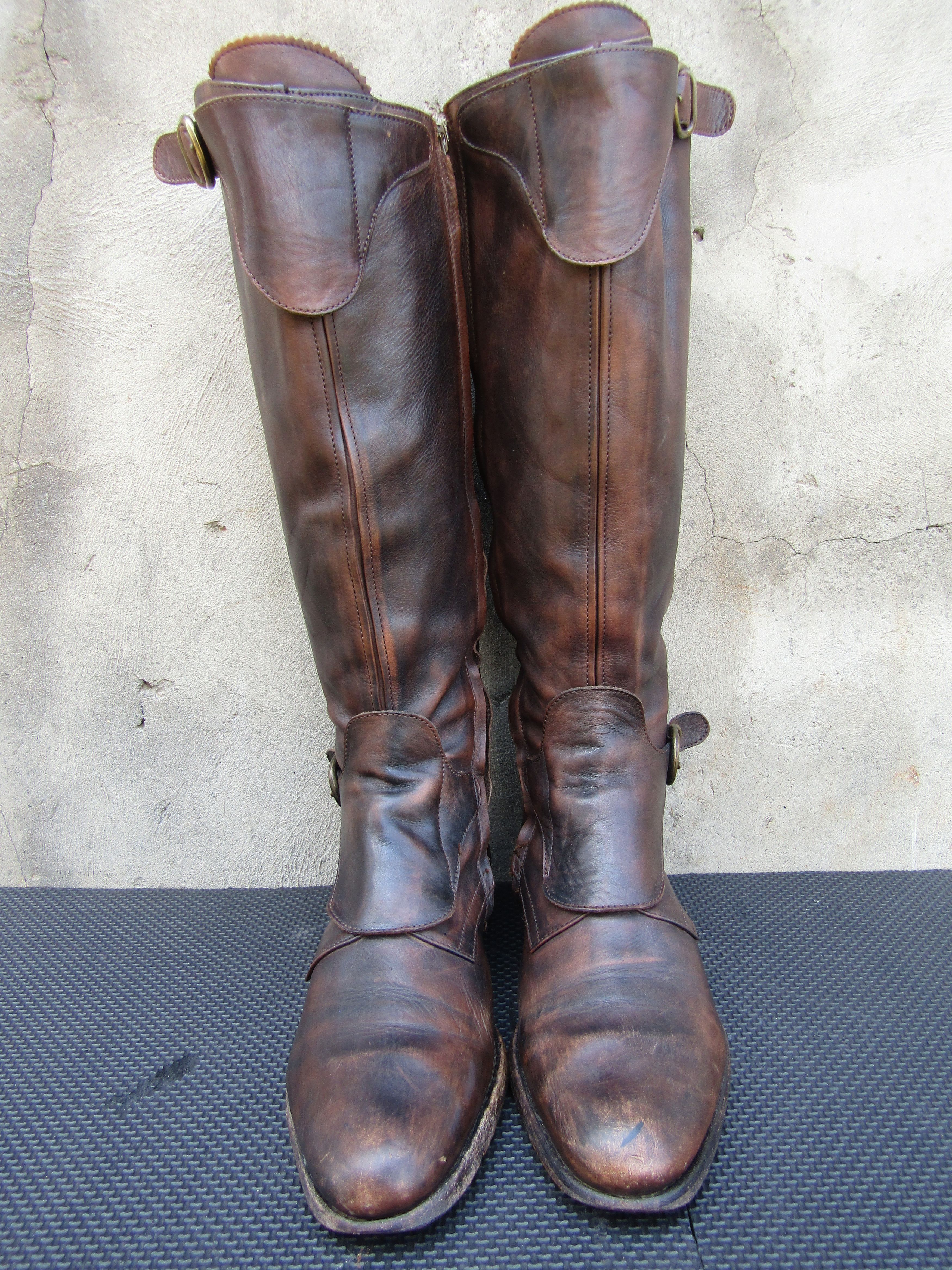 Officine Creative RARE Officine Creative Equestrian Moto Riding Tall Leather Size US 6 / IT 36 - 4 Thumbnail