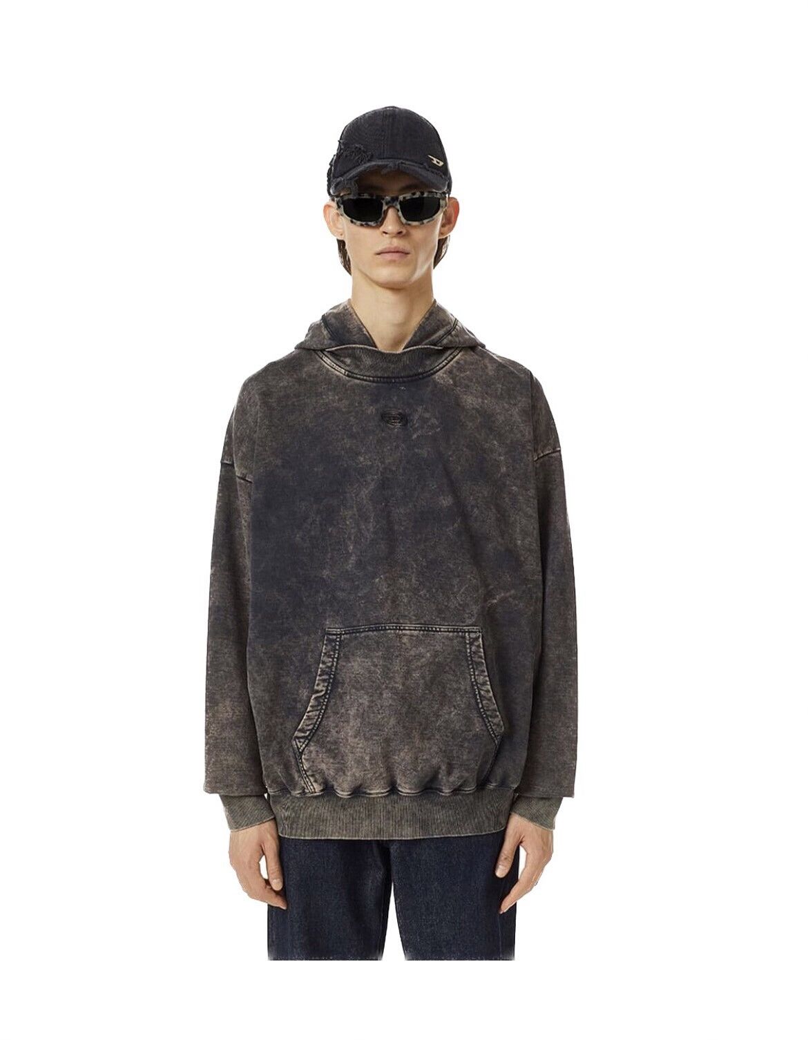 Diesel Diesel Mud Dyed Dirty Fit Sweatshirt Size US L / EU 52-54 / 3 - 1 Thumbnail