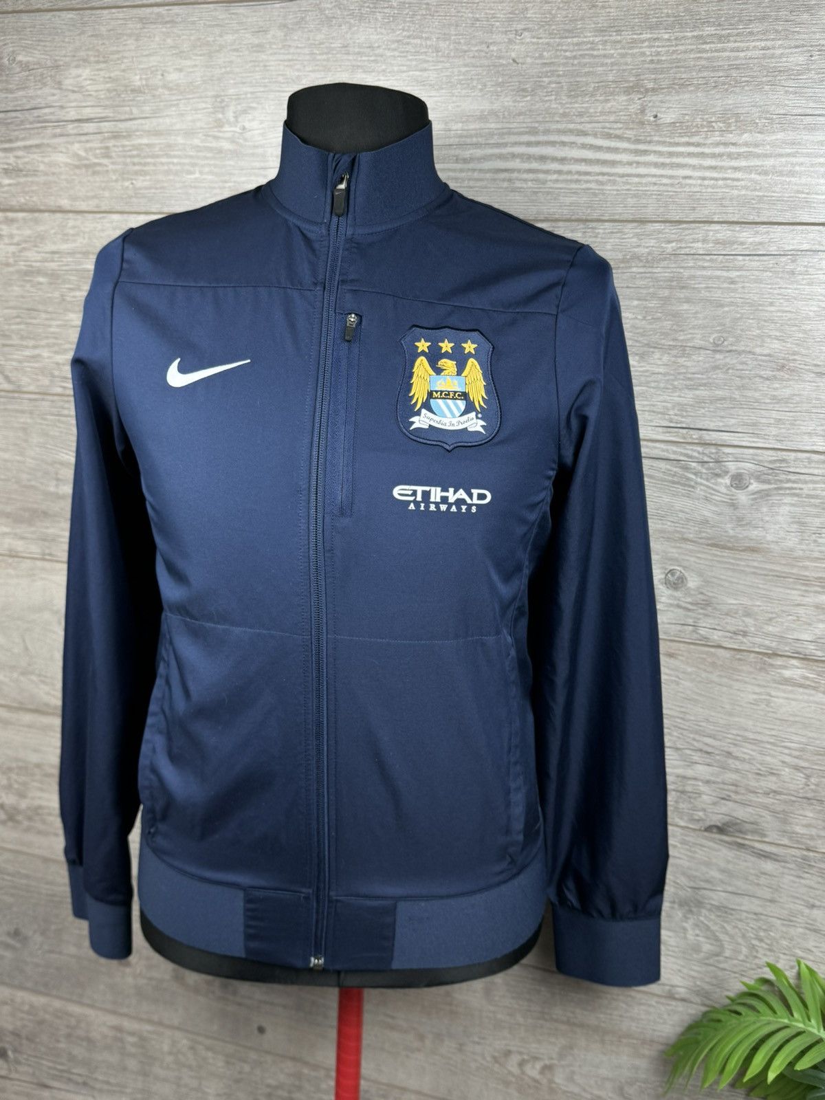 Nike Manchester City Footabll Jacket Nike 2013/2014 size S Size US S / EU 44-46 / 1 - 1 Thumbnail