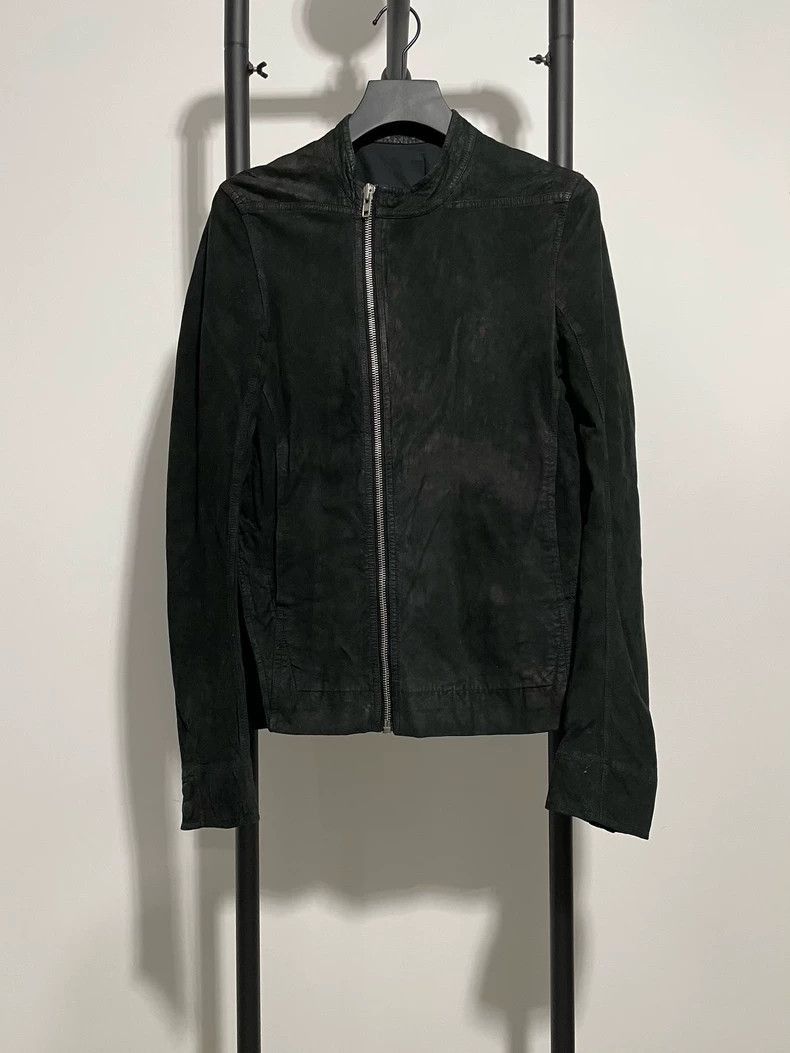 Rick Owens Rick Owens Rick Owens Leather Jacket in Green-2507 Size US M / EU 48-50 / 2 - 1 Thumbnail