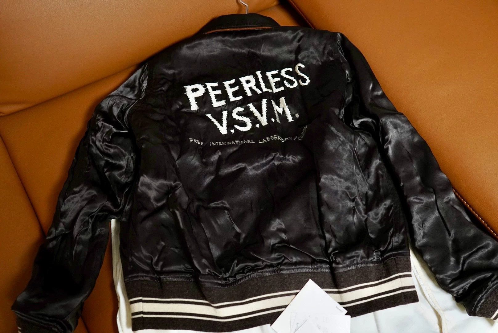 Visvim Multi Color Satin Bomber Jacket Size M Size US M / EU 48-50 / 2 - 1 Thumbnail