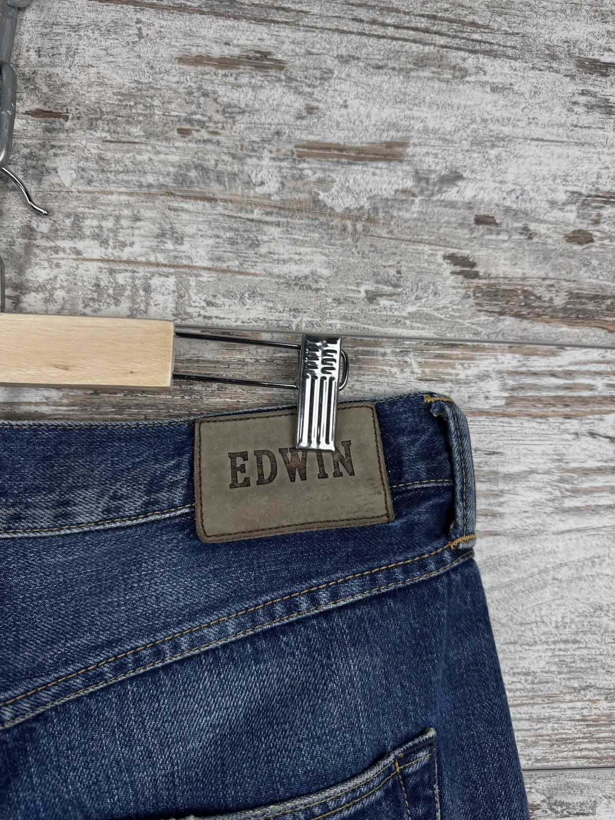 Edwin Mens Vintage Edwin Javanese denim jeans pants size 32/32 y2k Size US 32 / EU 48 - 11 Thumbnail