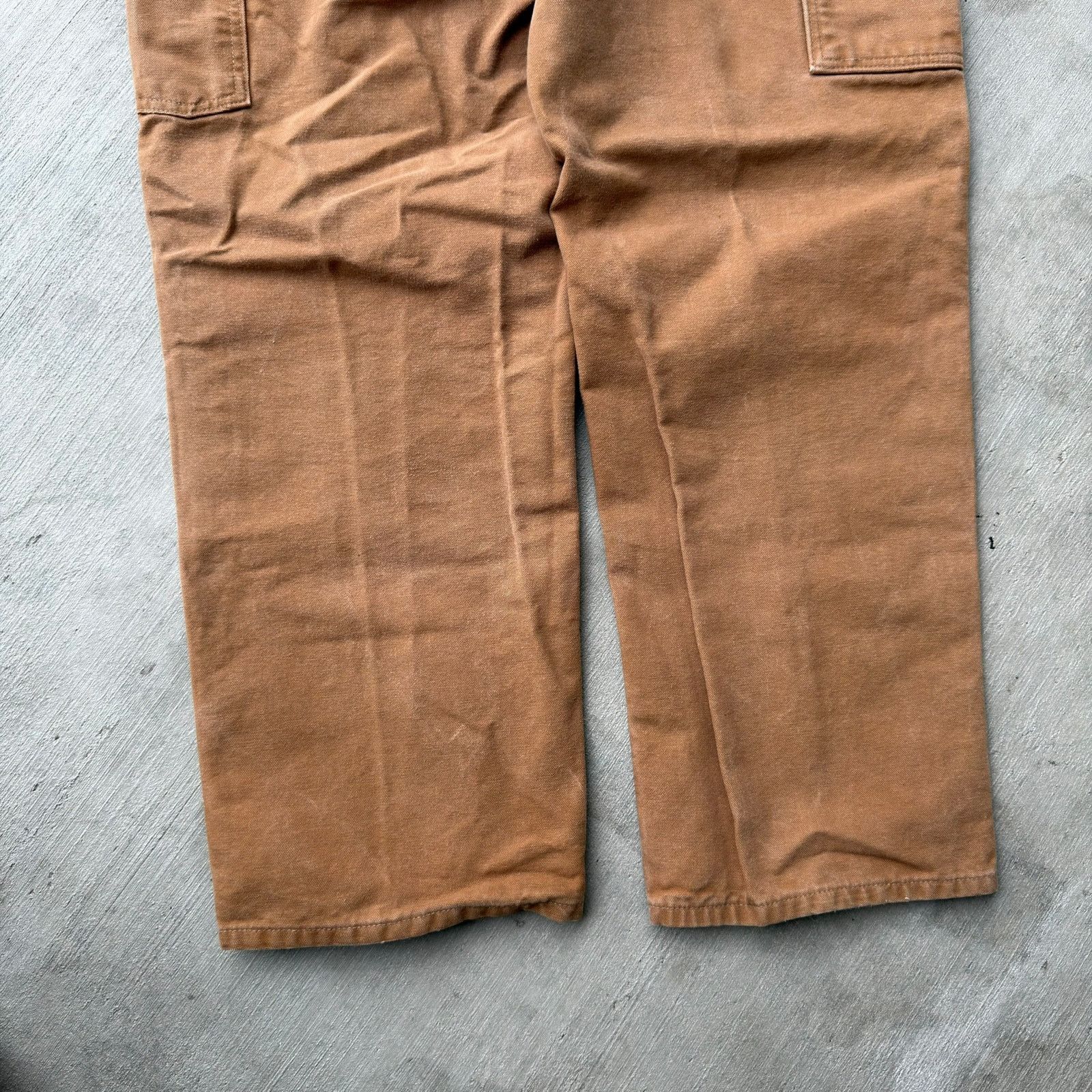Carhartt × Vintage Carhartt brown double knee work wear carpenter pants Size US 35 - 4 Thumbnail