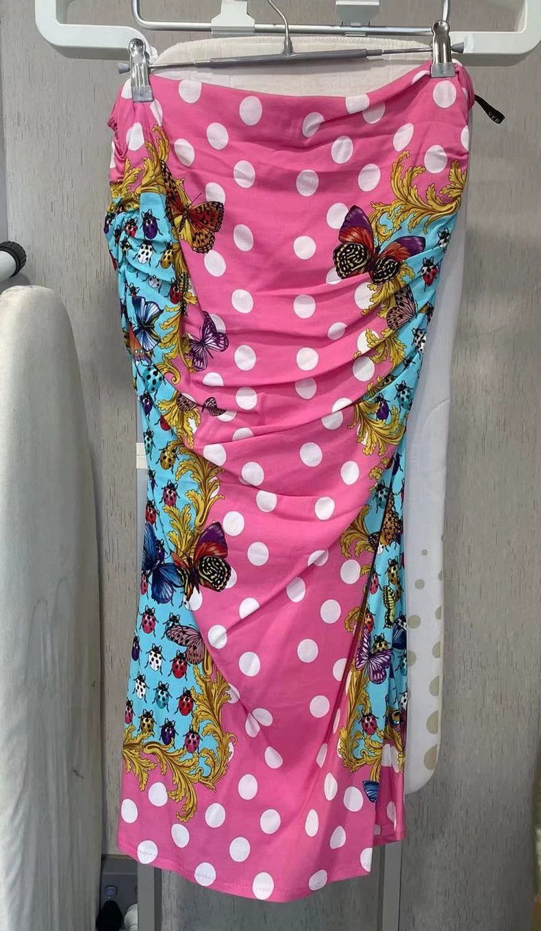 Versace Versace bandeau floral dress Size XXL / US 16-18 / IT 52-54 - 2 Thumbnail