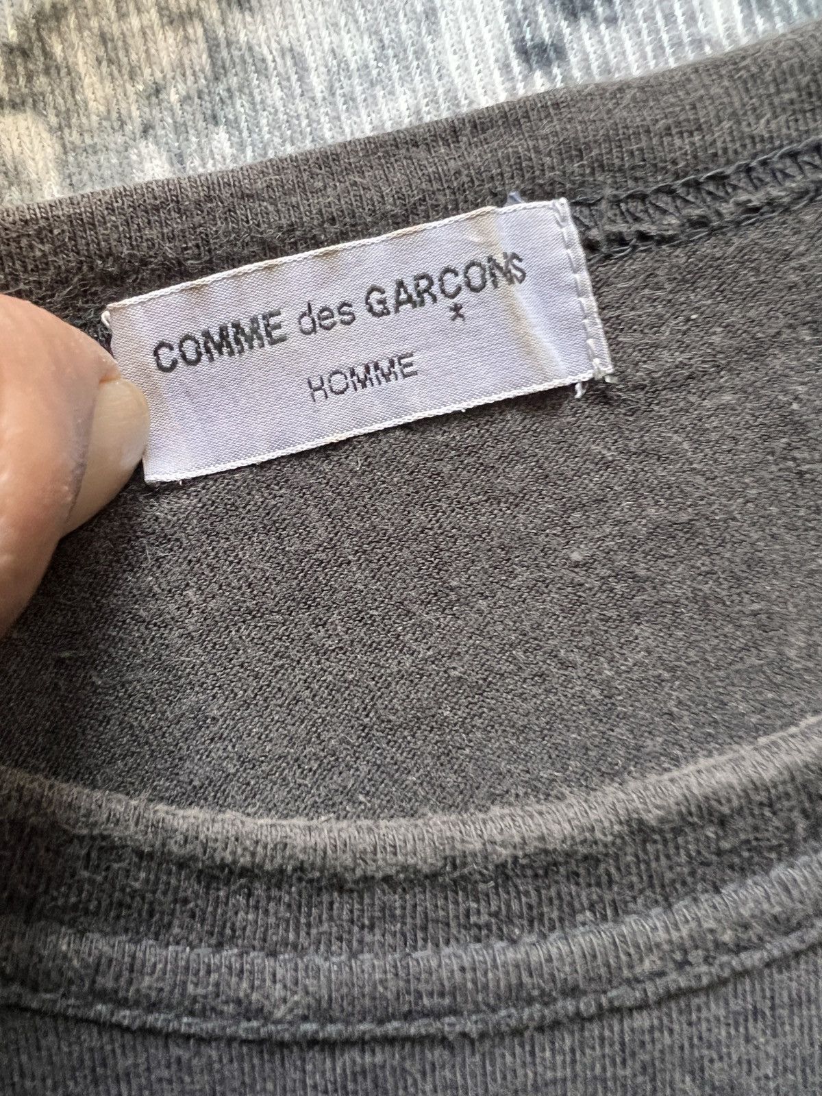 Comme des Garcons × Comme des Garcons SHIRT Vtg Comme des Garcons Homme Tshirt Size US L / EU 52-54 / 3 - 7 Thumbnail