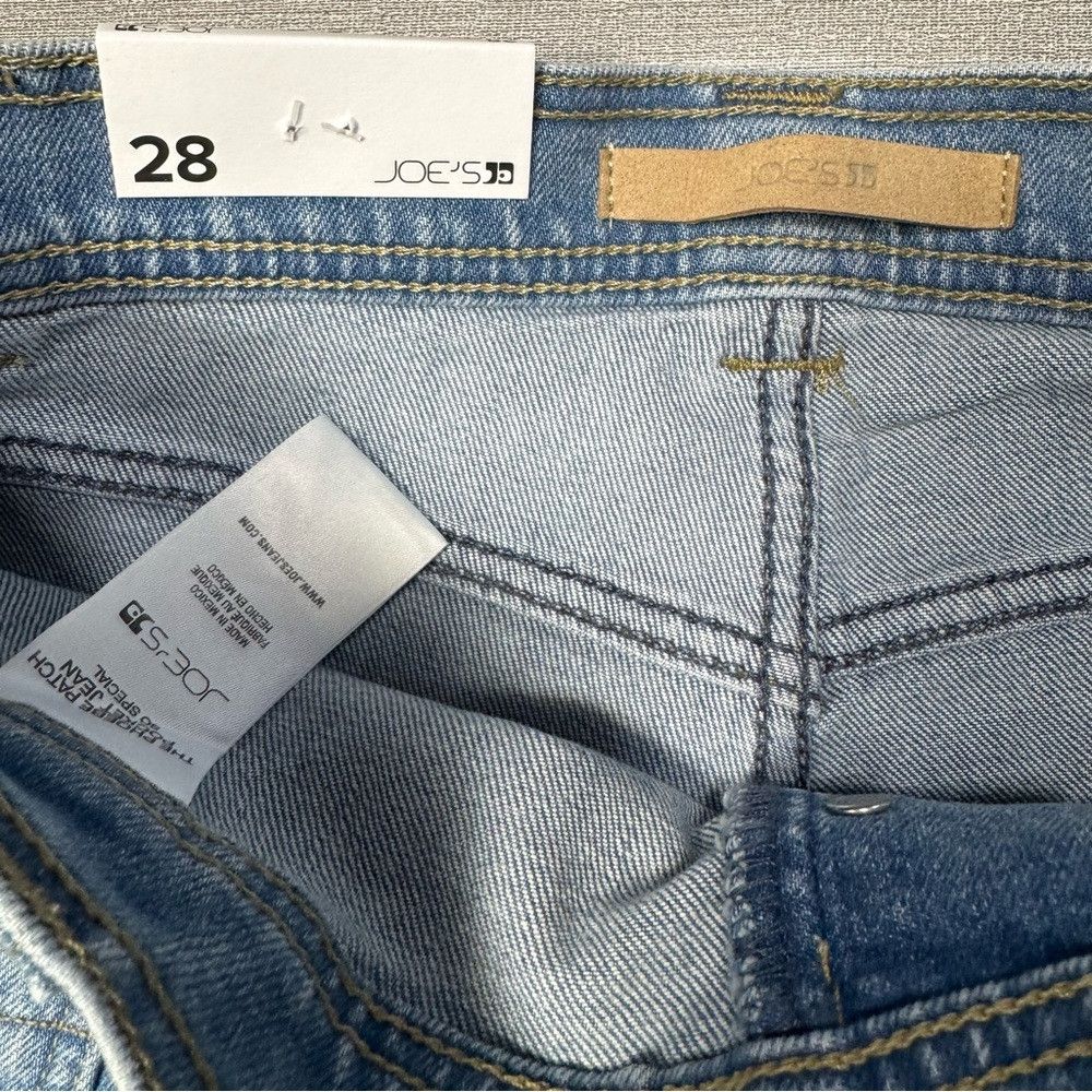Joe's NWT New $198 Joe's Pheobe Patch Pocket Barrel Leg Jeans In Size 28" / US 6 / IT 42 - 8 Thumbnail