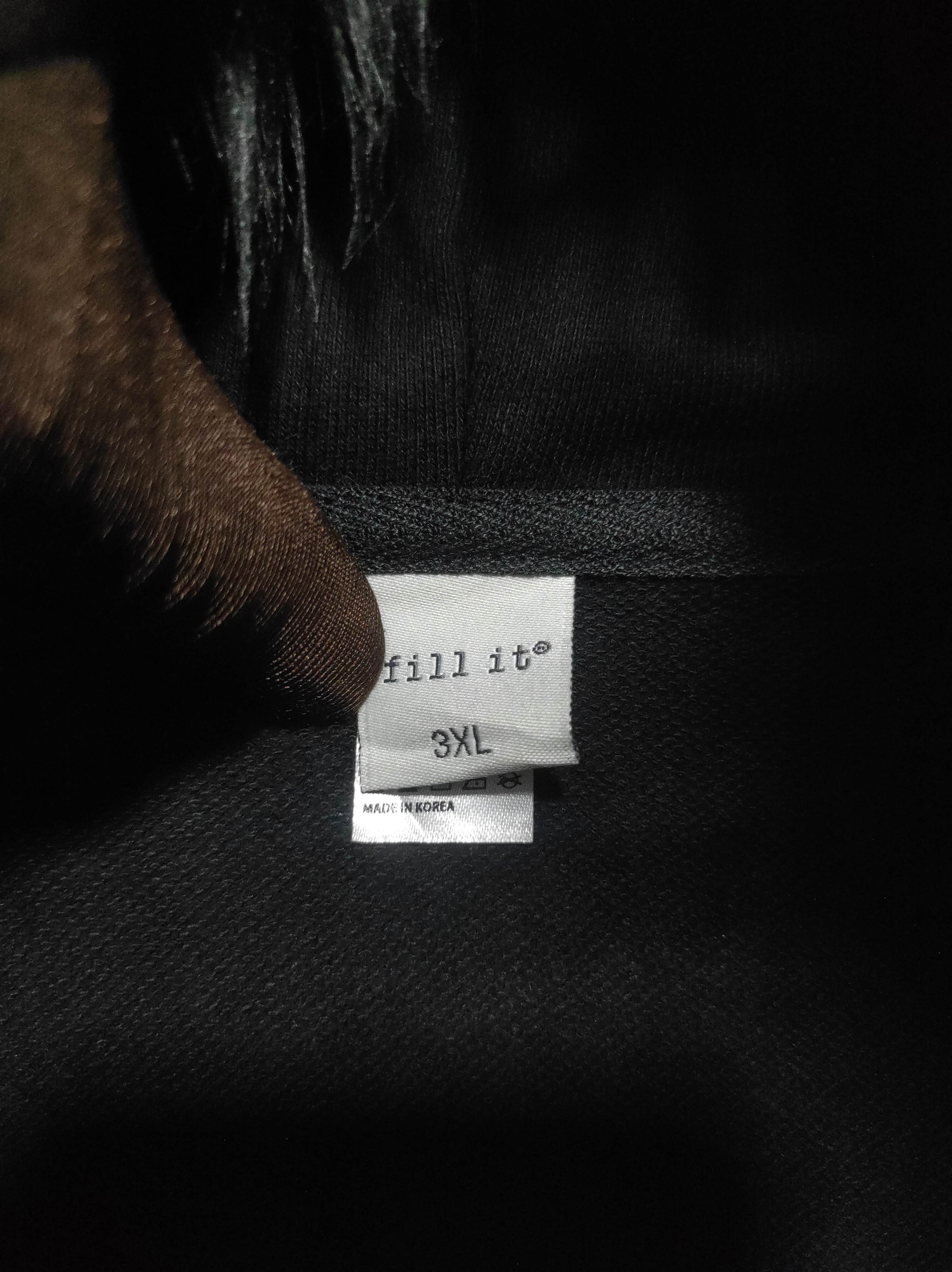 If Six Was Nine Fill it Black Zip Fur Hoodie if6was9 LGB style Size US XL / EU 56 / 4 - 10 Thumbnail